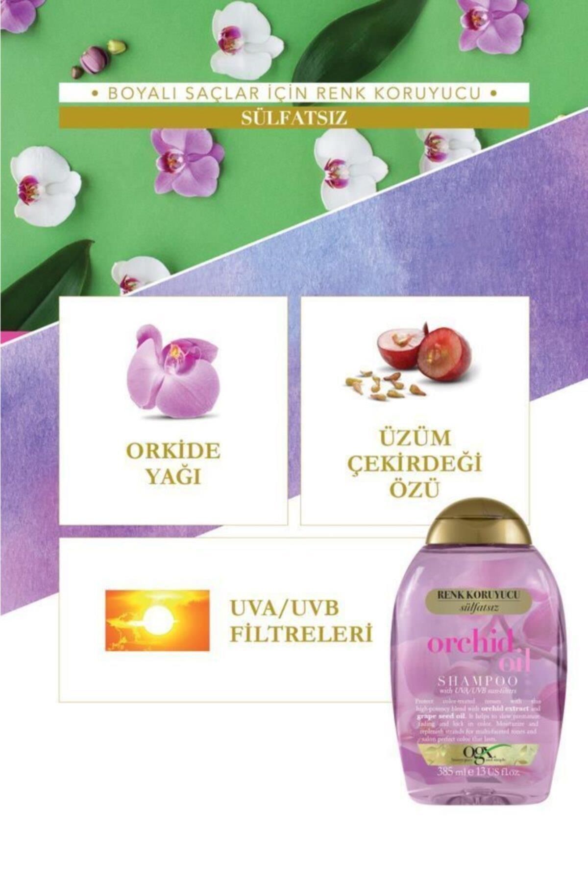 OGX  orchid Oil Sülfatsız Şampuan 385 ml