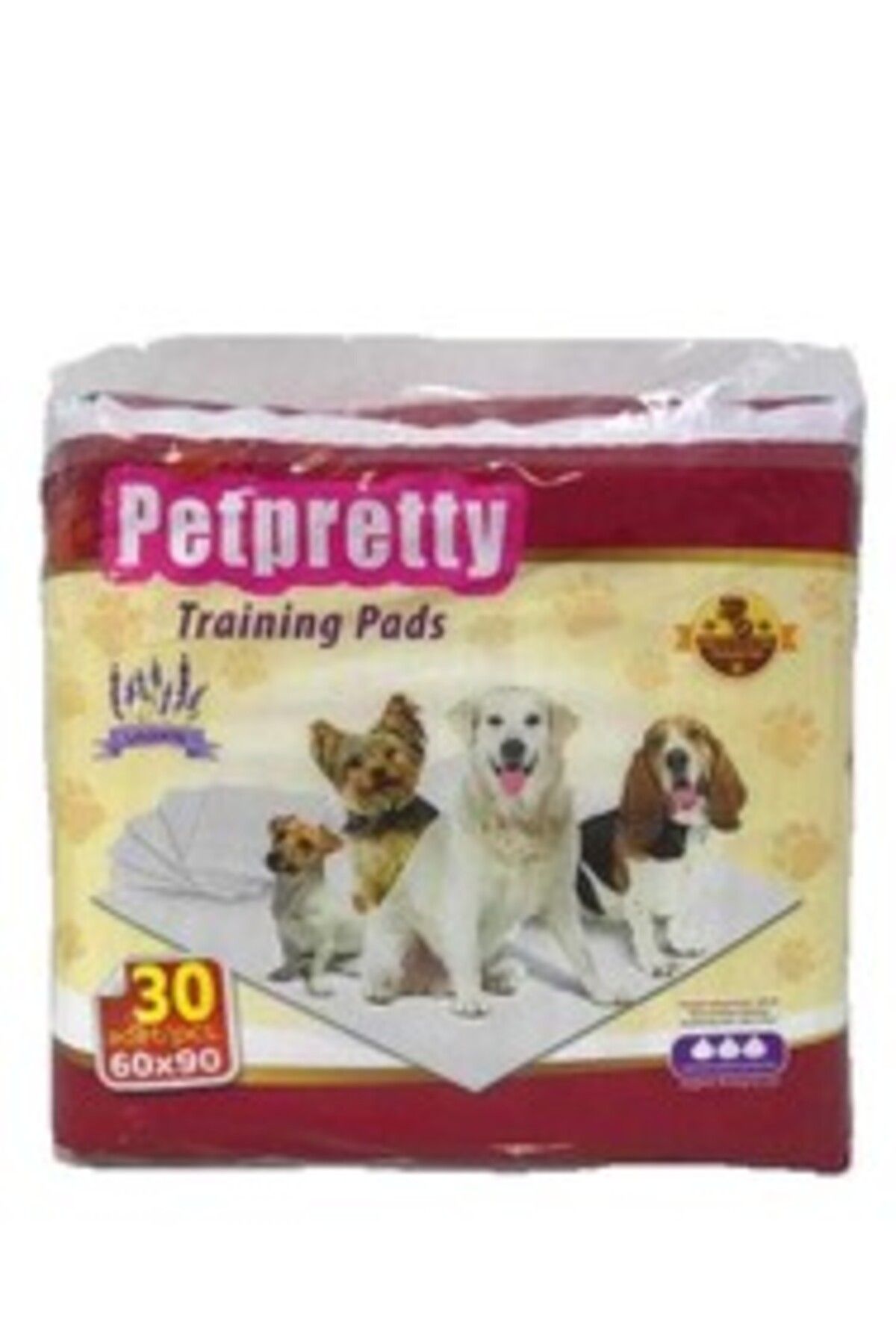 Pet Pretty Çiş Pedi Lavantalı 30'lu 60x90 Cm