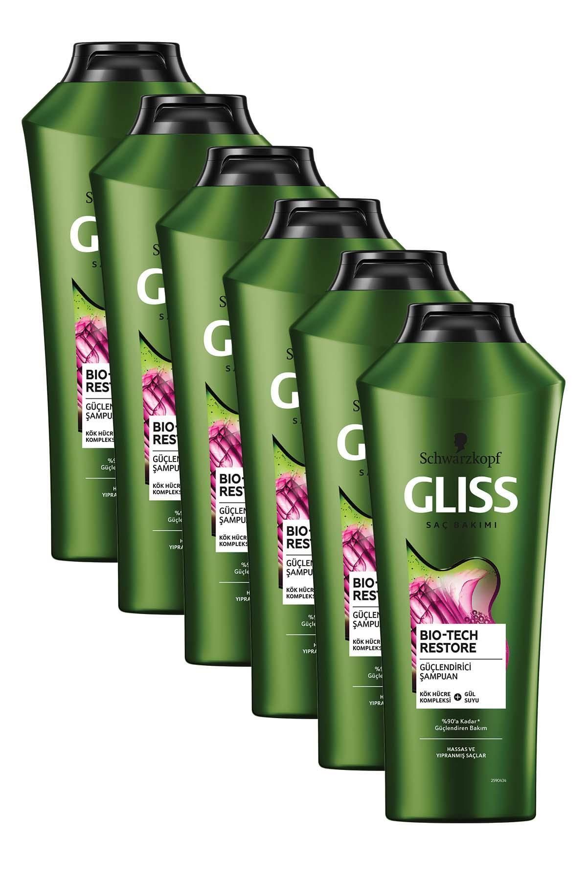 Gliss Bio-tech Güçlendirici Şampuan 360 ml X 6 Adet