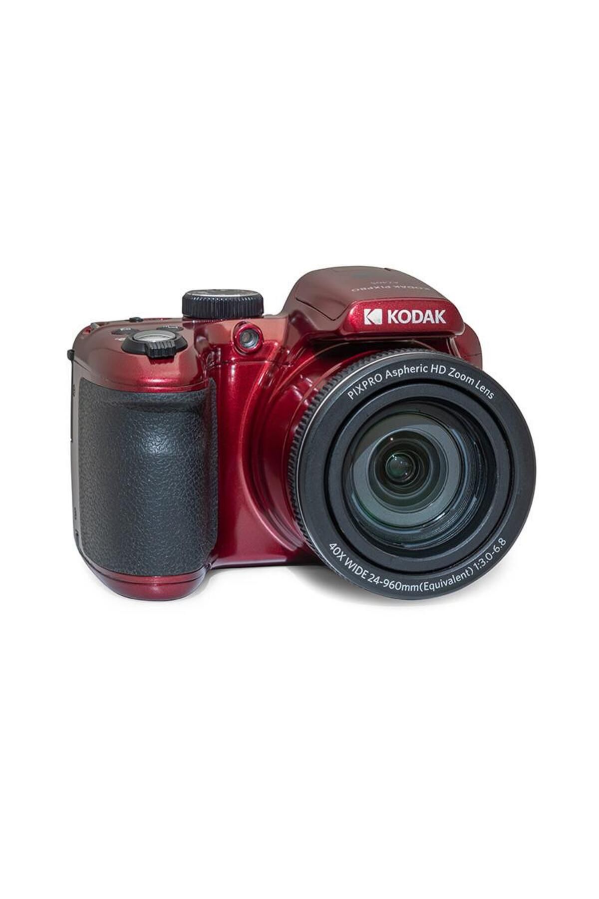 Kodak Astro Zoom AZ405/40x Yakınlaştırma Dijital Fotoğraf Makinesi-Kırmızı