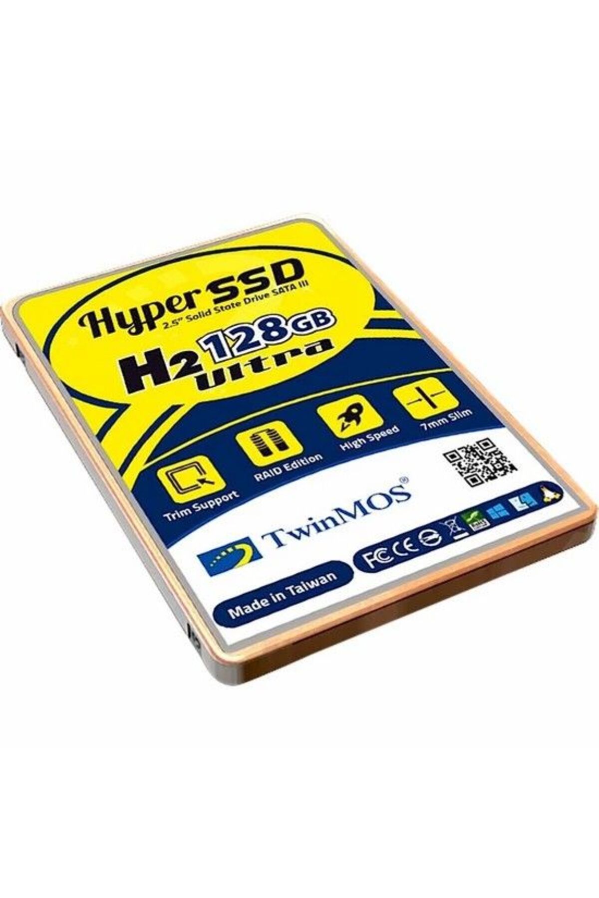 TwinMOS 128gb 2.5" Sata3 Ssd (580MB-550MB/S) 3dnand