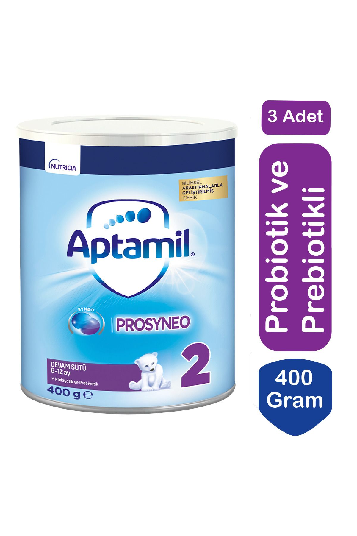 Aptamil Prosyneo 2 Devam Sütü 400 Gr 3 lü Paket