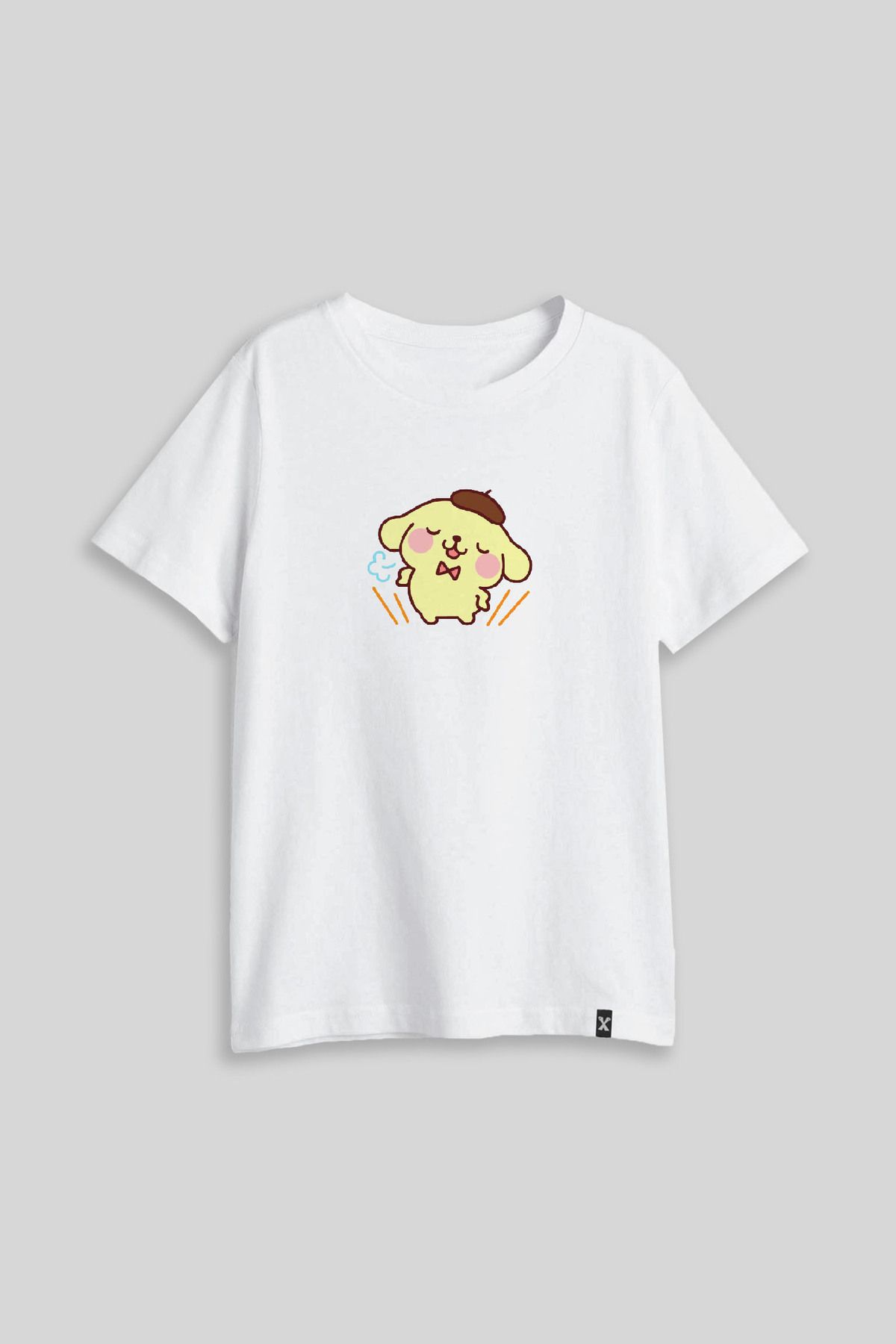 Darkia Hello Kitty Pompompurin Özel Tasarım Baskılı Çocuk Tişört T-shirt