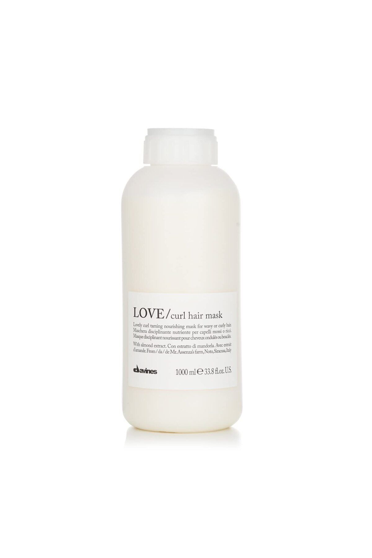 Davines Love Curl Hair Mask Bukleli Saçlar için Kabarmayı Önleyici Bakım Maskesi 1000 ml 33.8 fl oz CYT79464