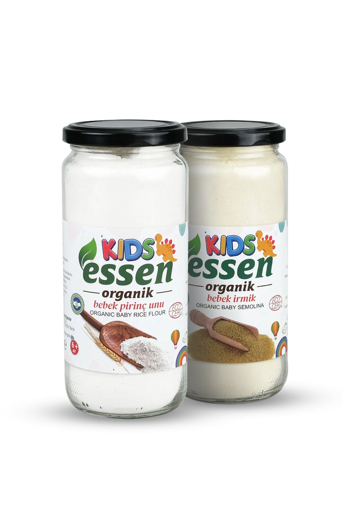 Essen Organik Bebek Pirinç Unu ve Organik Bebek İrmik +6ay