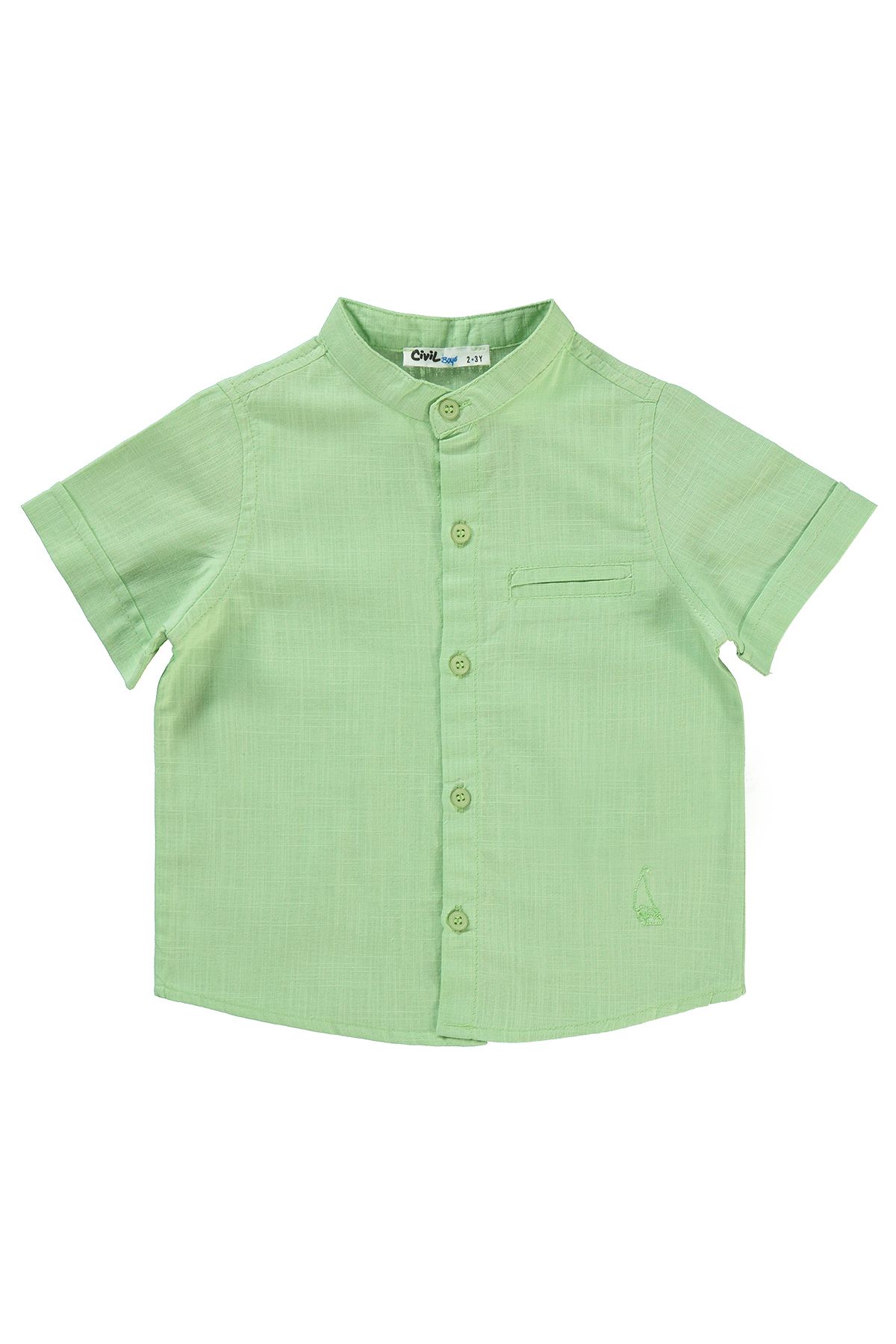 Civil Boys Erkek Çocuk Gömlek 2-5 Yaş Açık Yeşil