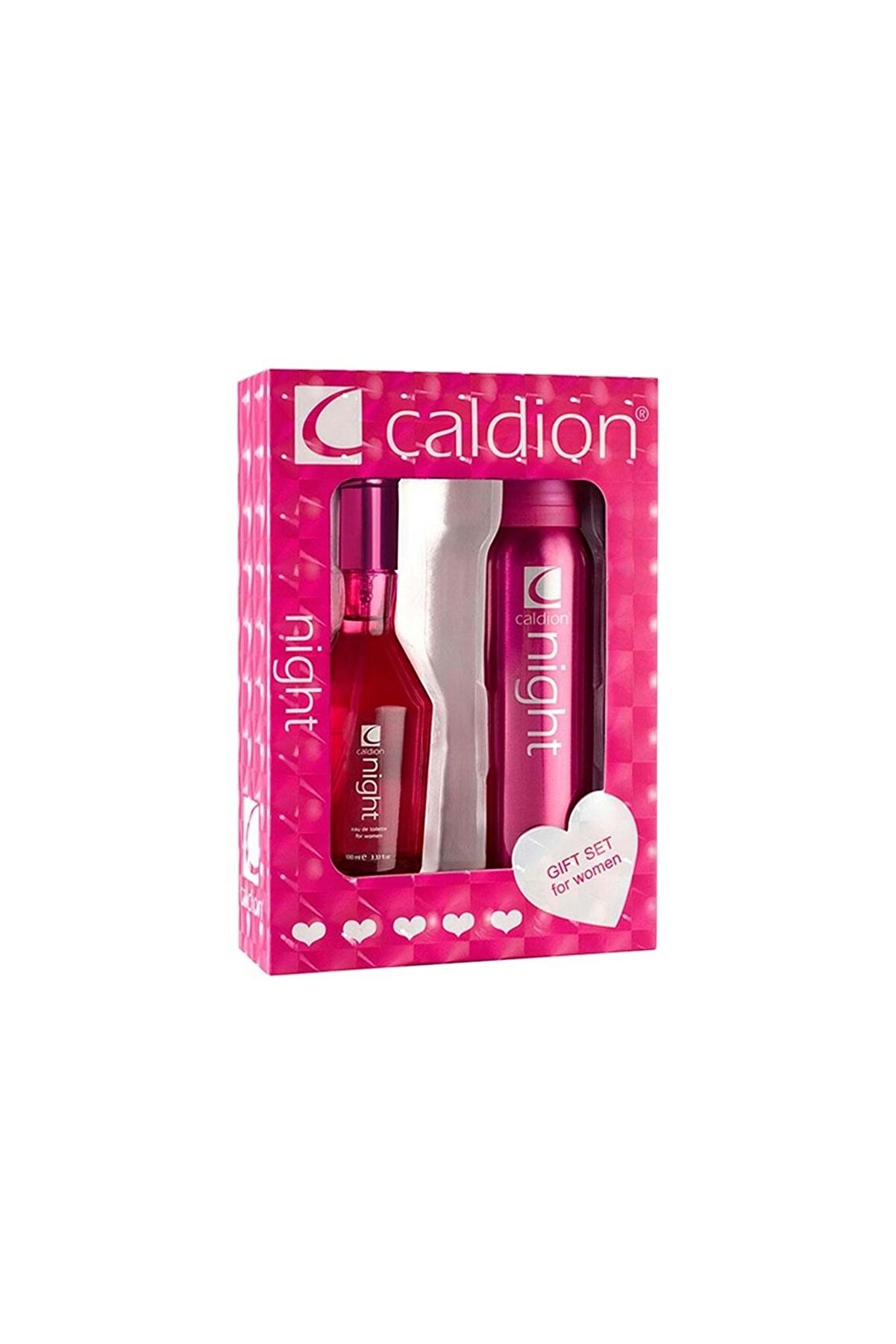 Caldion Kofre Kadın Parfüm 100 ml Deodorant 150 ml Night