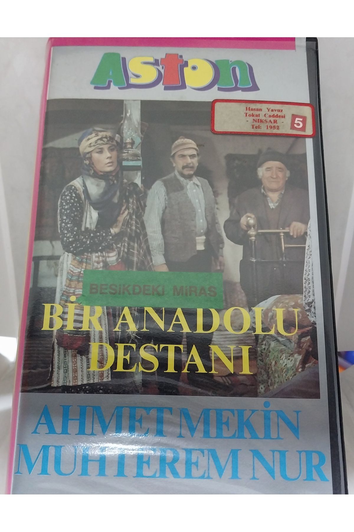 Raks Aston Bir Anadolu Destanı Türk Filmi  Nostalji VHS Kaset