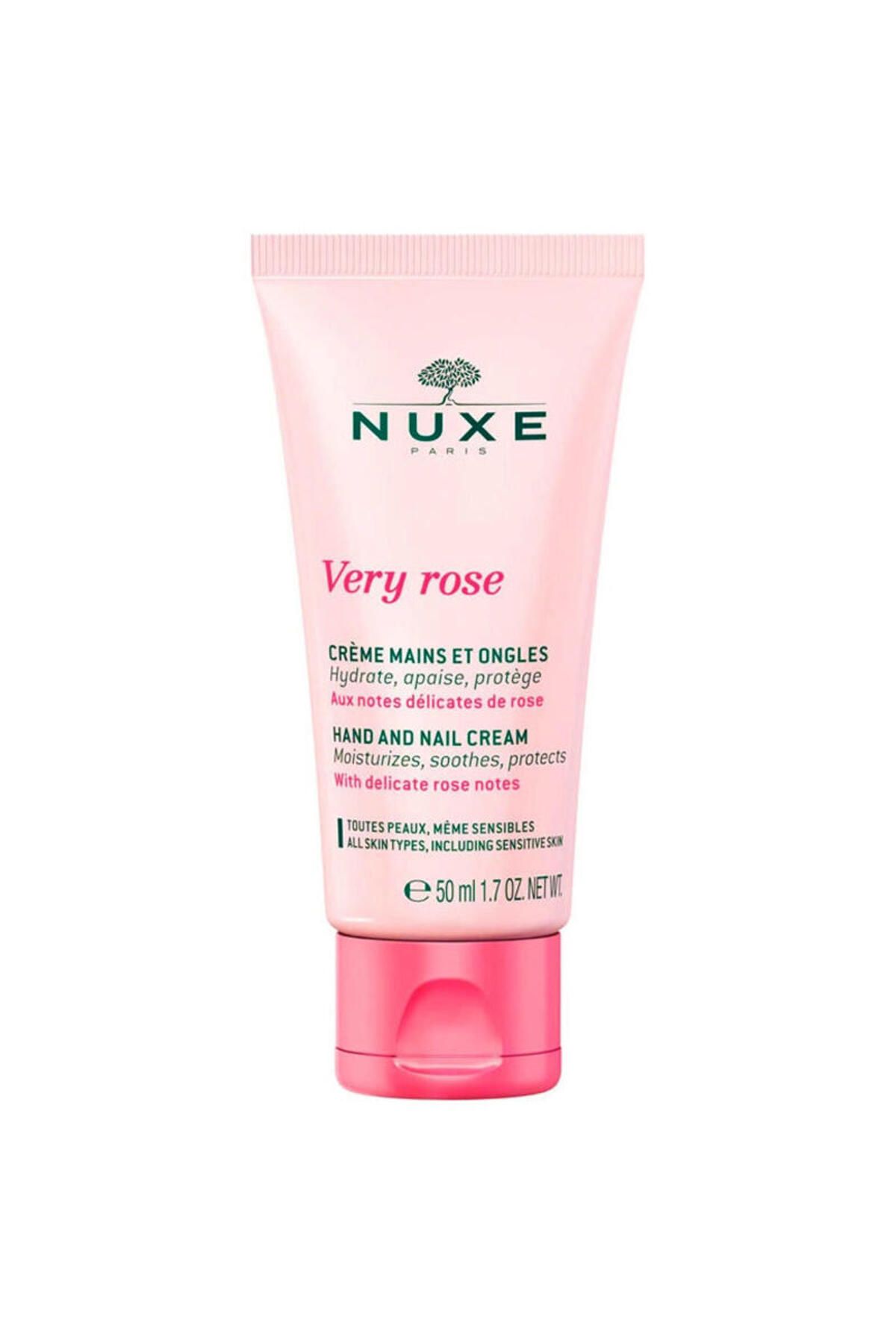 Nuxe Very Rose Hand And Nail Cream El ve Tırnak Kremi 50 ml