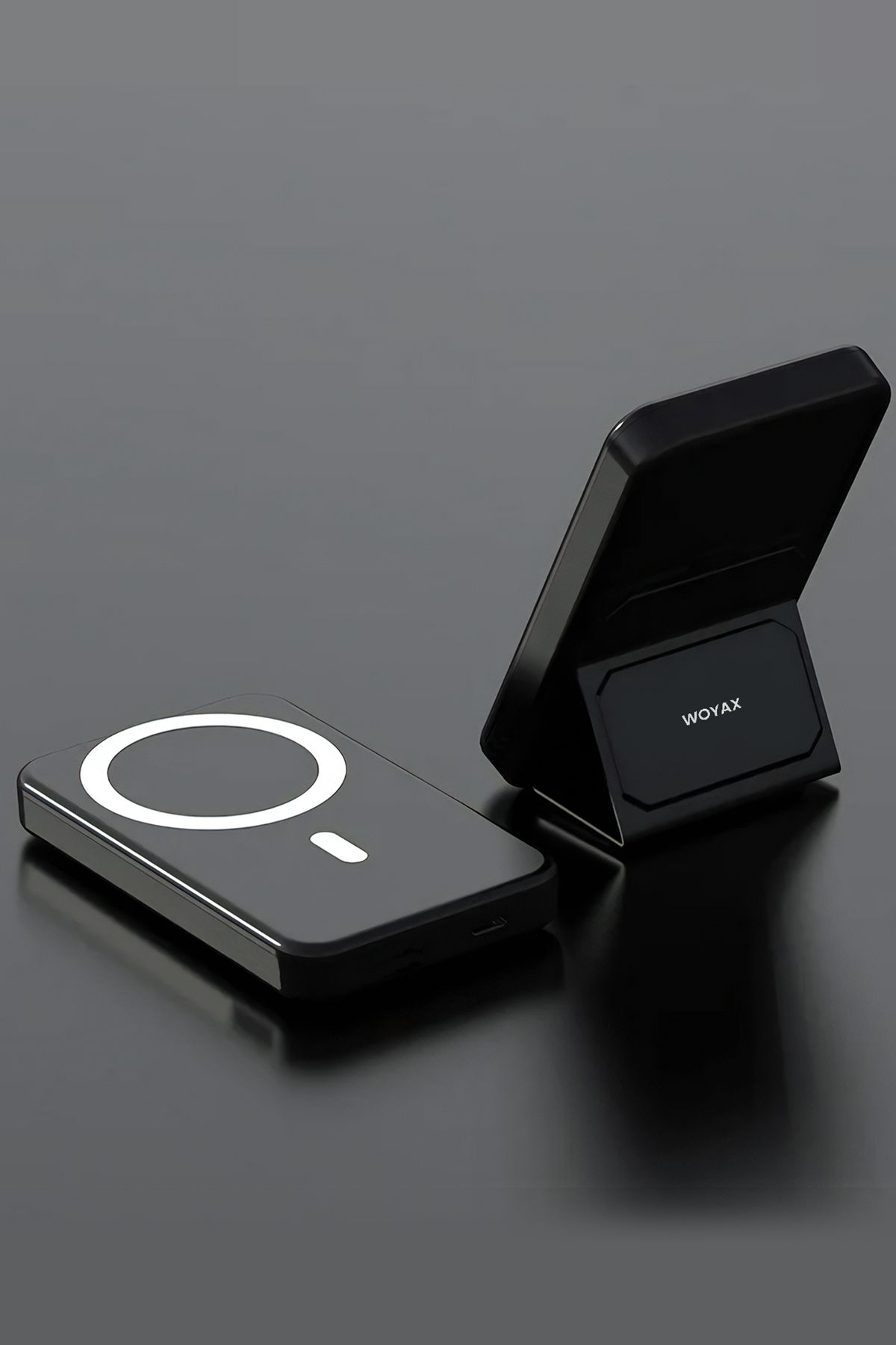 Woyax By Deji Magsafe Powerbank 10000 Mah Standlı 20w Hızlı Taşınabilir Şarj Cihazı - Siyah