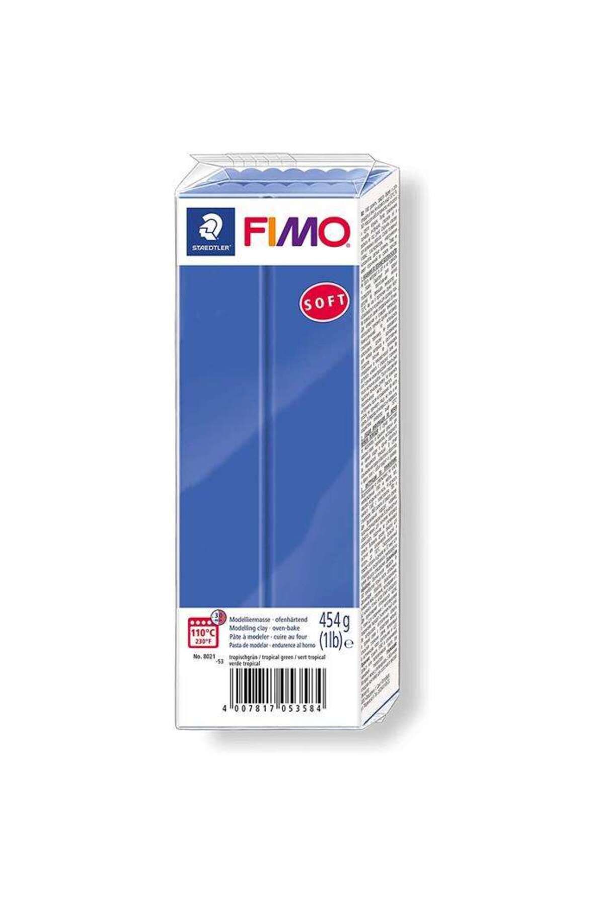 Staedtler Fimo Soft Polimer Kil Brillant Blue 454 g
