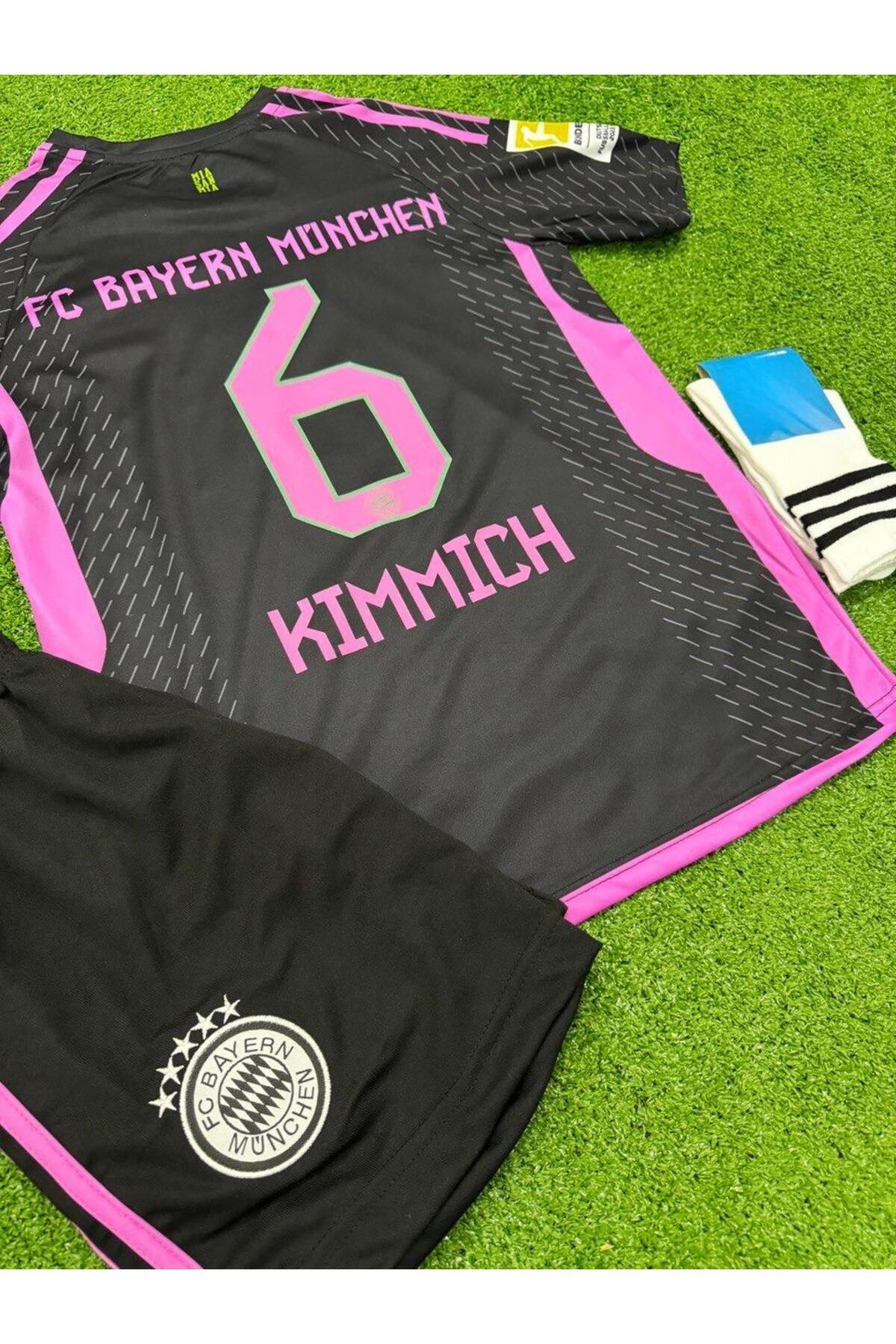 Alaturka Mix Bayern Münih Kimmich Yeni Sezon Çocuk Futbol Forması 3lü Takım Forma Şort Çorap