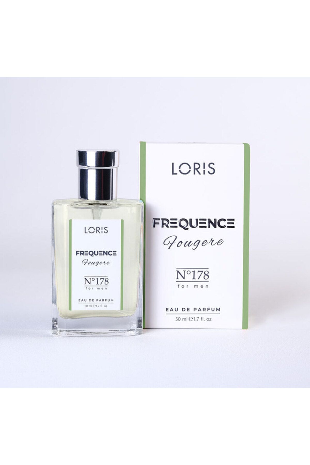 Loris E-178 Frequence Parfume Edp 50 ml Aromatik - Fougere Erkek Parfüm