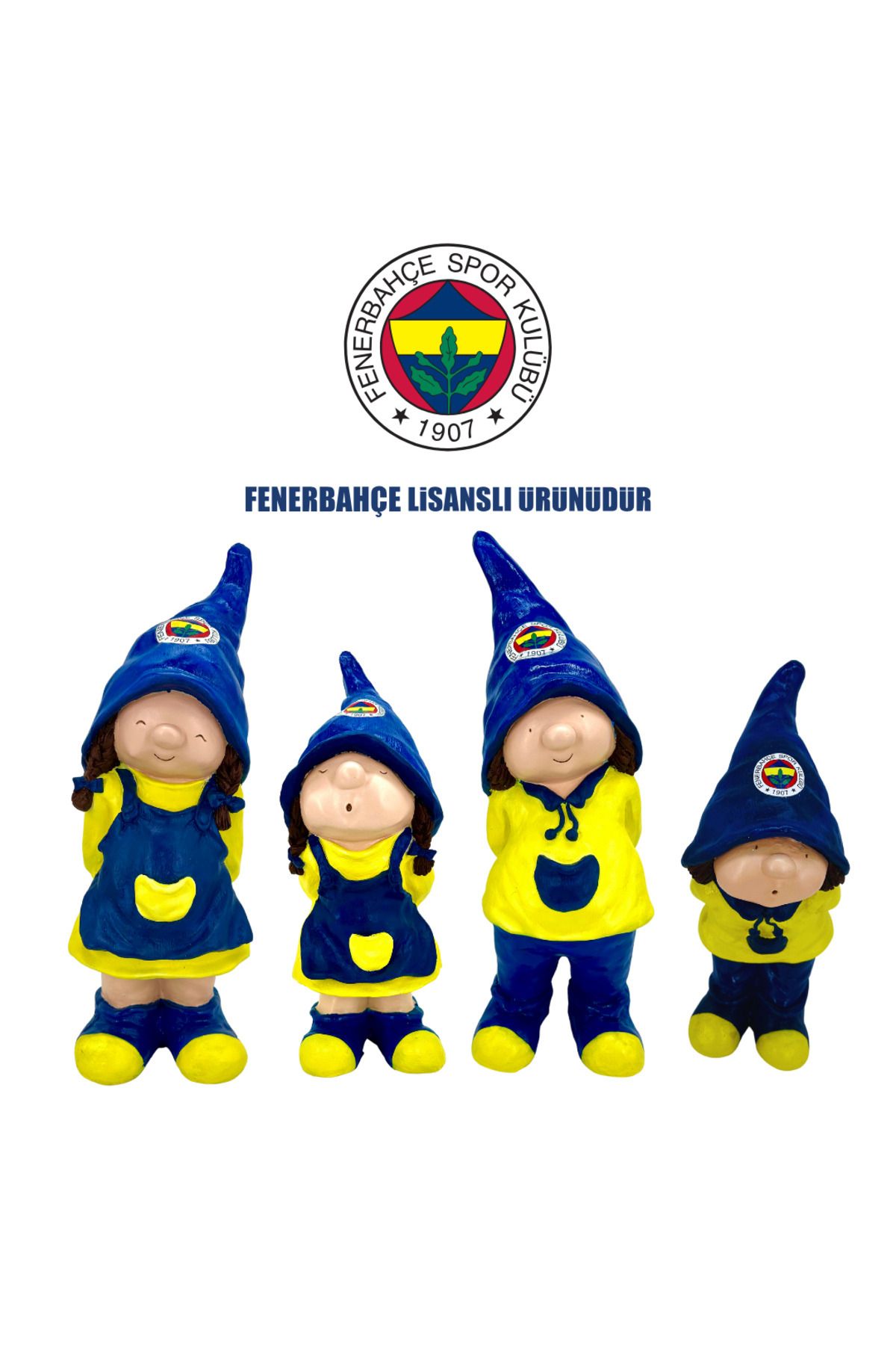 Fenerbahçe Lisanslı Premium Bahçe Dekoru Takım.