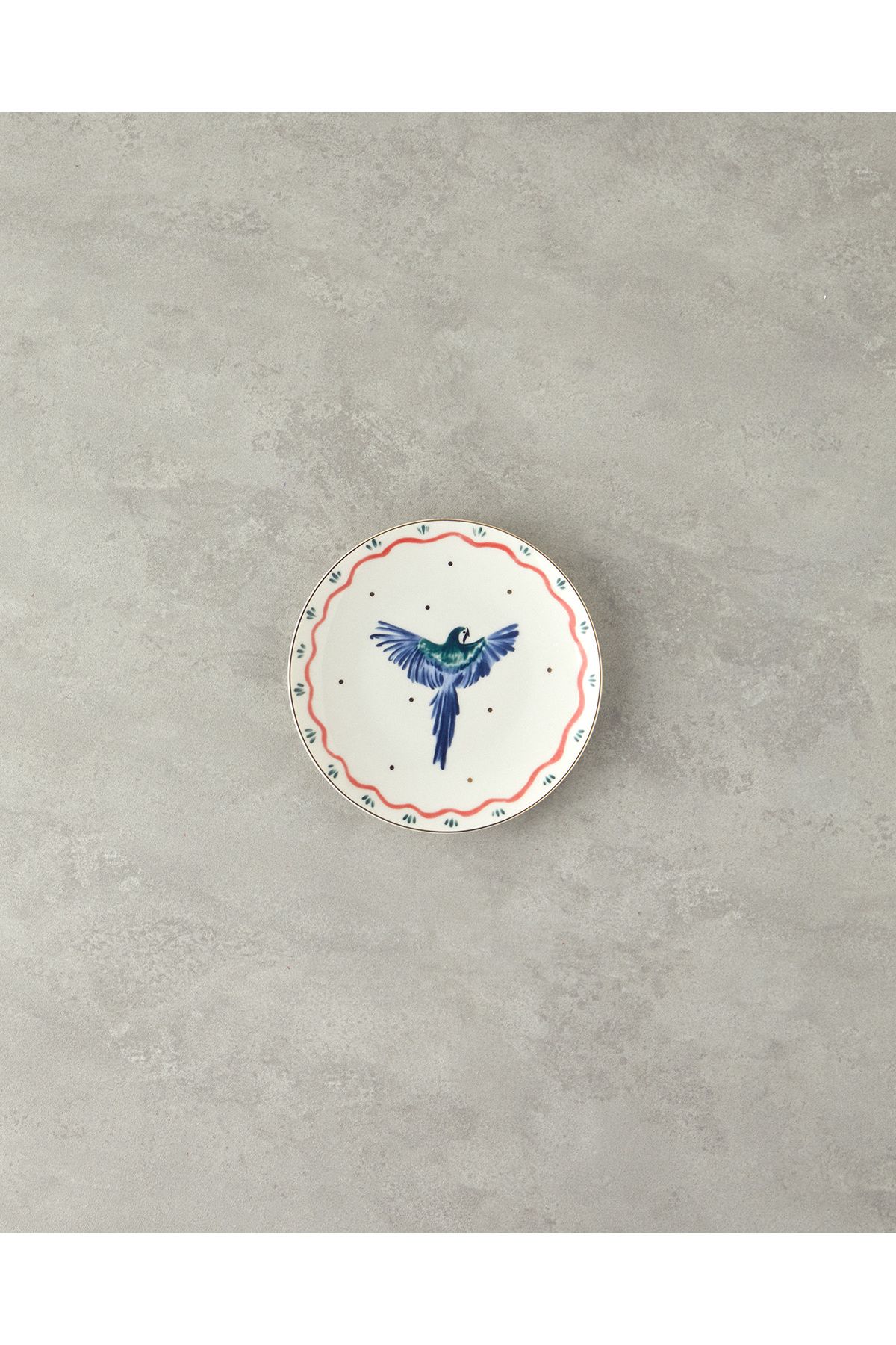 English Home Carnival Phenix Bone Porselen Pasta Tabağı 20 cm Mavi-yeşil