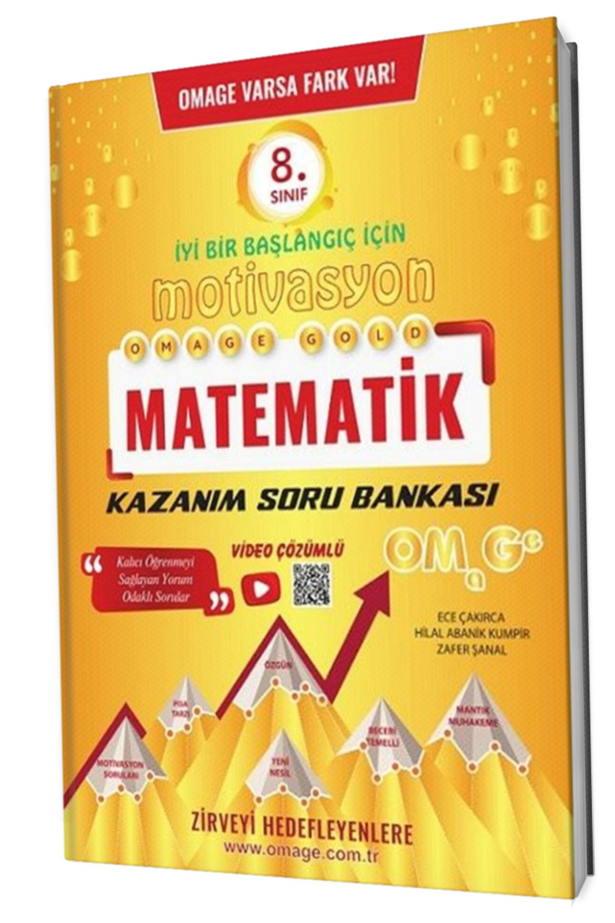 Nartest Yayınevi Nartest Omage 8. Sınıf Motivasyon Matematik Soru Bankası