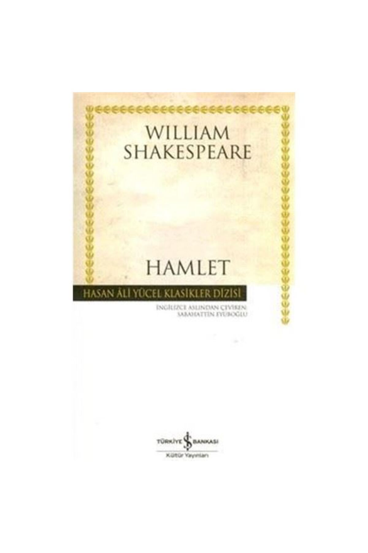 Kültür Yayınları Hasan Ali Yücel Klasikleri - Hamlet William Shakespeare