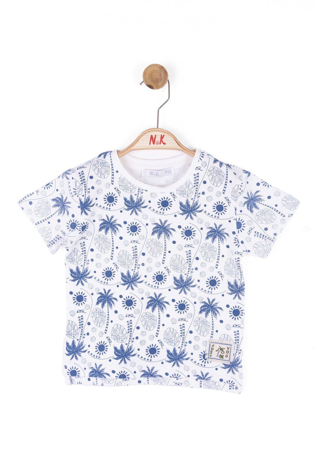 Nk Kids Nk Mavi Hawai T-Shirt  (1-4 Size)