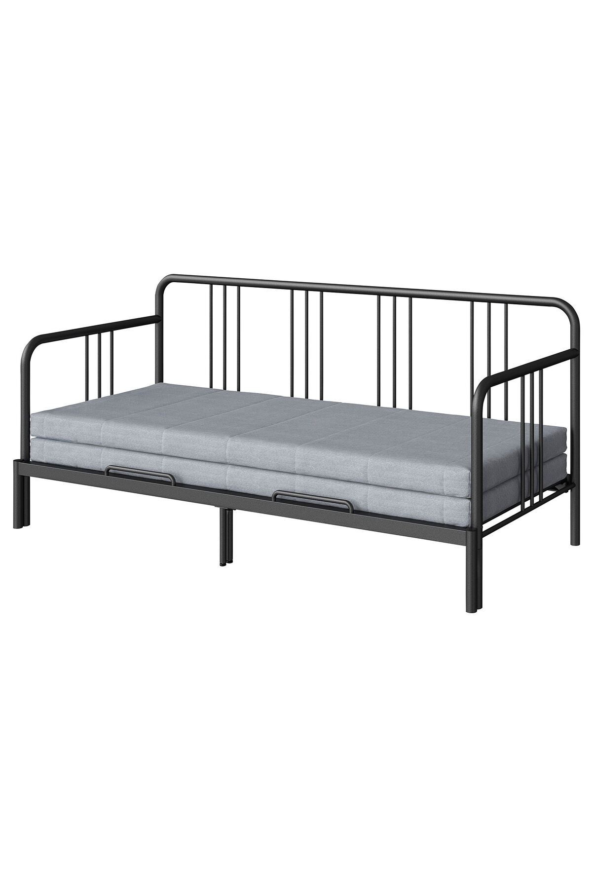 IKEA divan, siyah, 80x200 cm, sert