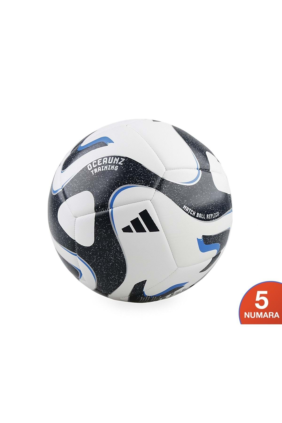 adidas Pompa dahil değildir Ij4687 Oceaunz Trn Pc 5 No Futbol Topu Mavi? Suni / Gerçek Çim Beyaz 5 Numara