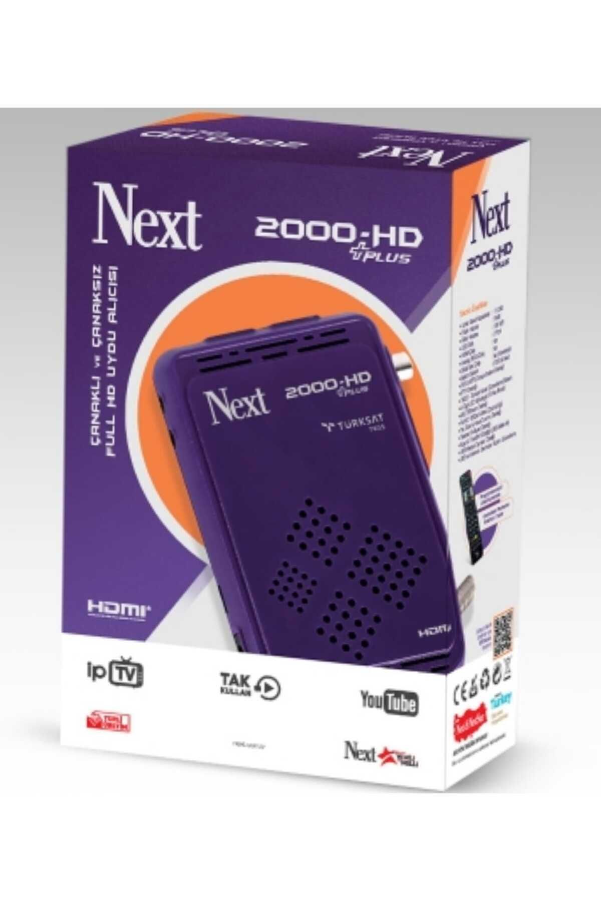 Next 2000 HD Plus Çanaklı ve Çanaksız Uydu Alıcı