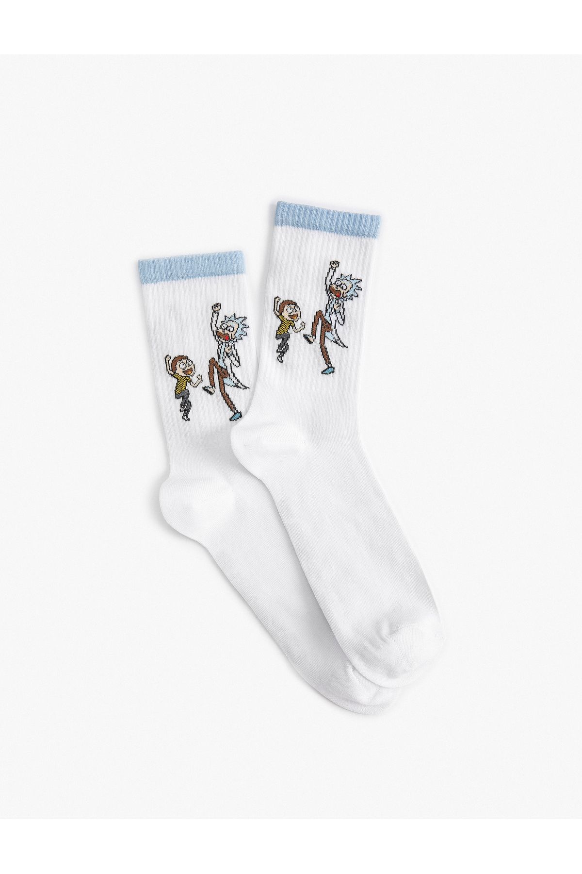 Koton Rick And Morty Soket Çorap Lisanslı Desenli
