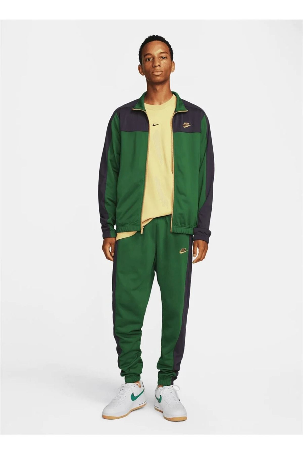 Nike M Nsw Spe Pk Track Suit Green Grey DM6843-341