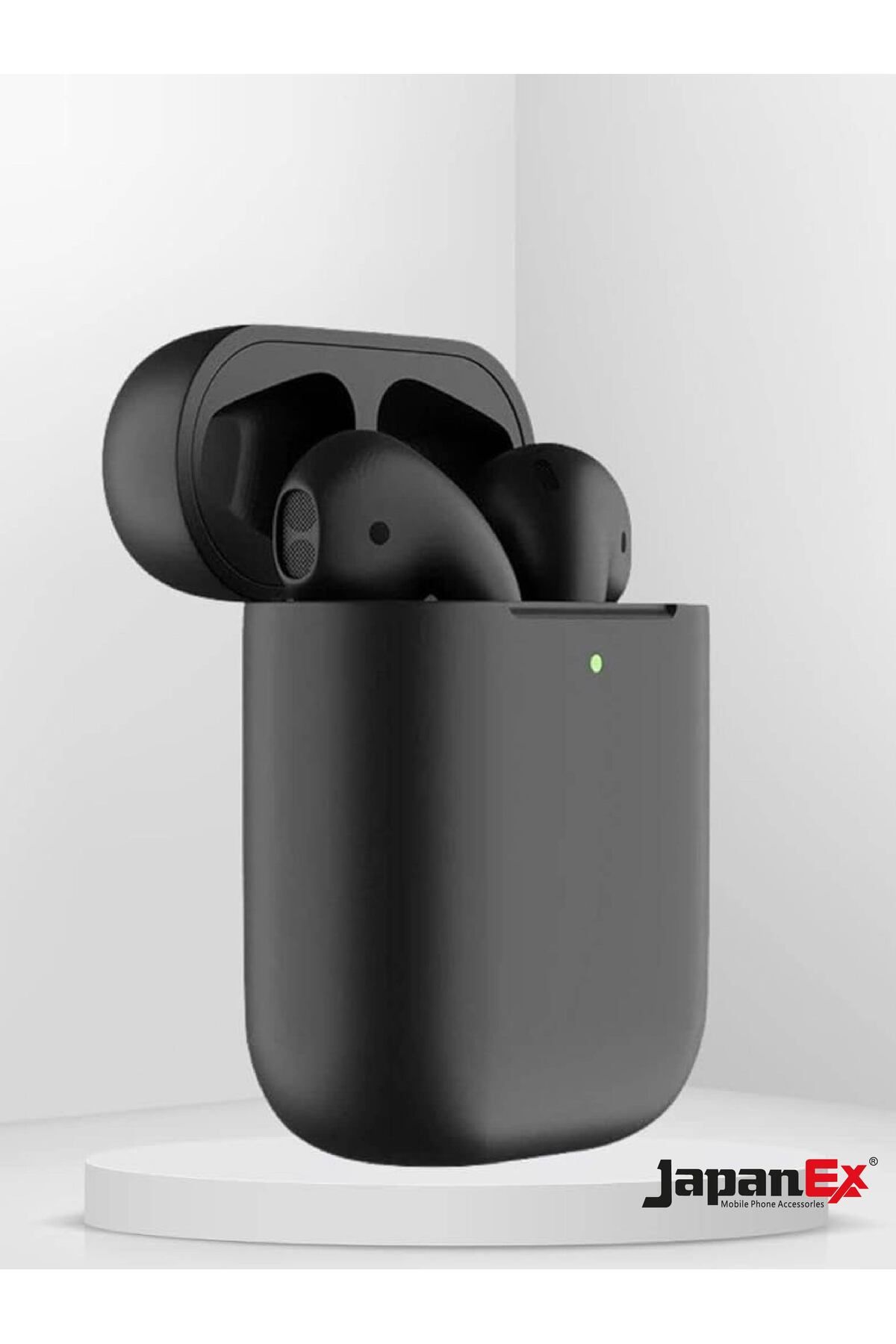 Japanex ios Android Uyumlu Dokunmatik Bluetooth Kulaklık 8d Stereo Hd Ses İnpods Siyah