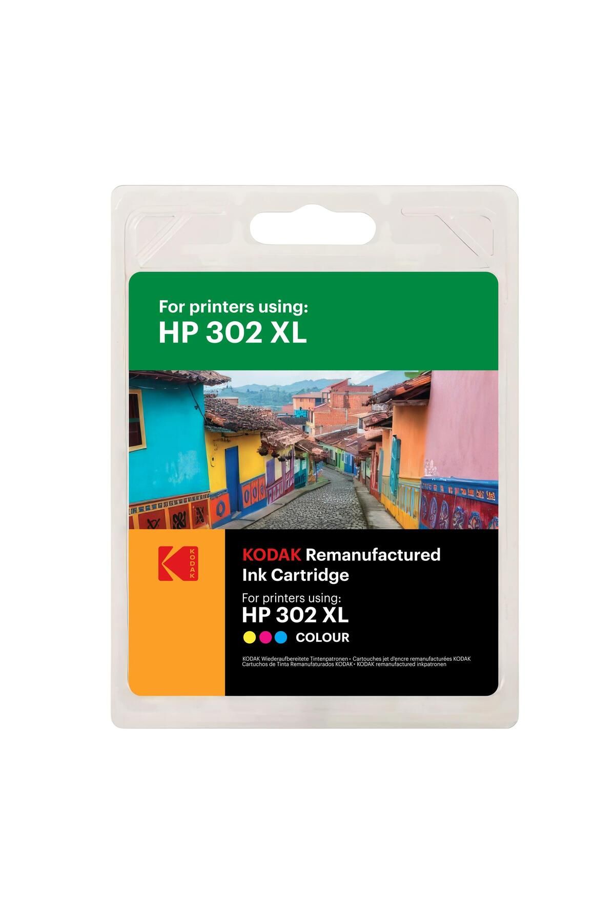 Kodak HP302 HP Renkli  Mürekkep Kartuşu