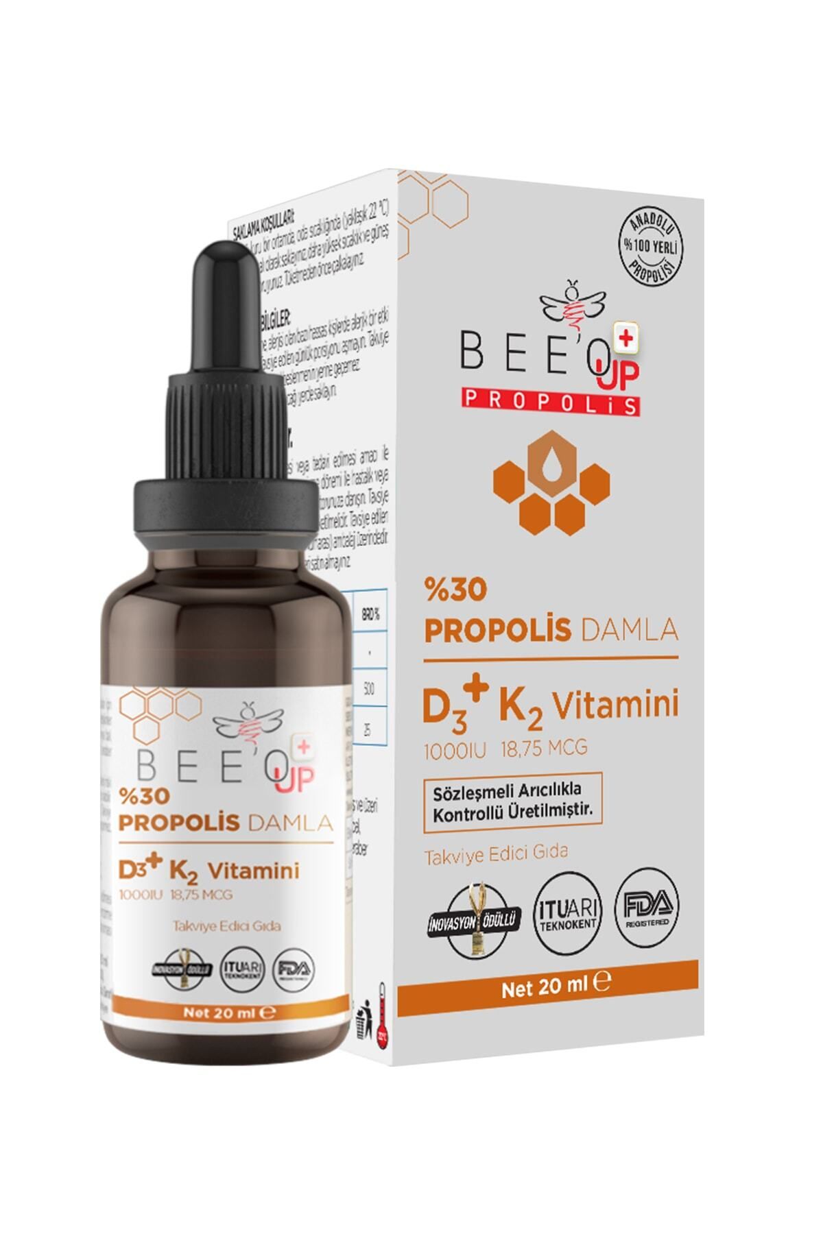 Beeo Propolis D3+k2 Damla