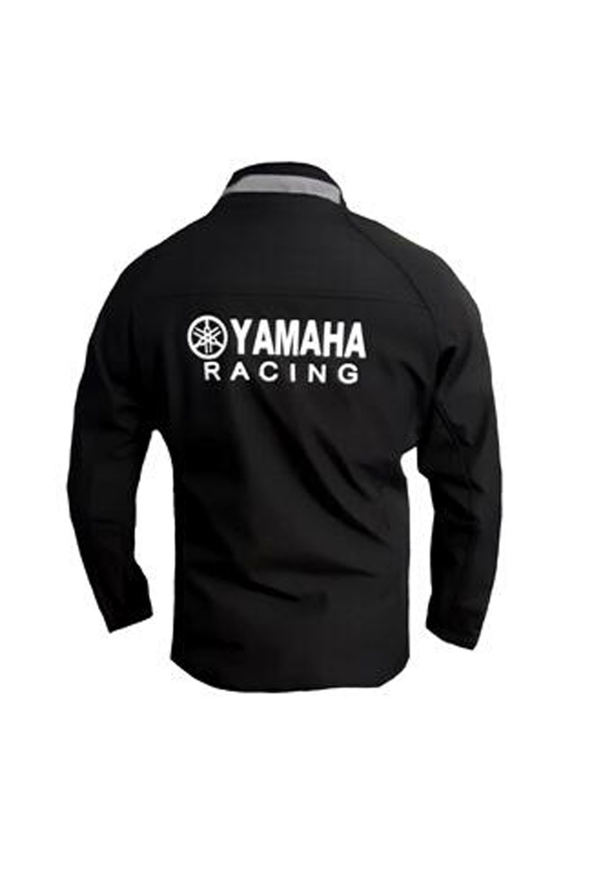 Yamaha Logolu Soft Shell Rüzgar Geçirmez Mont (Siyah)