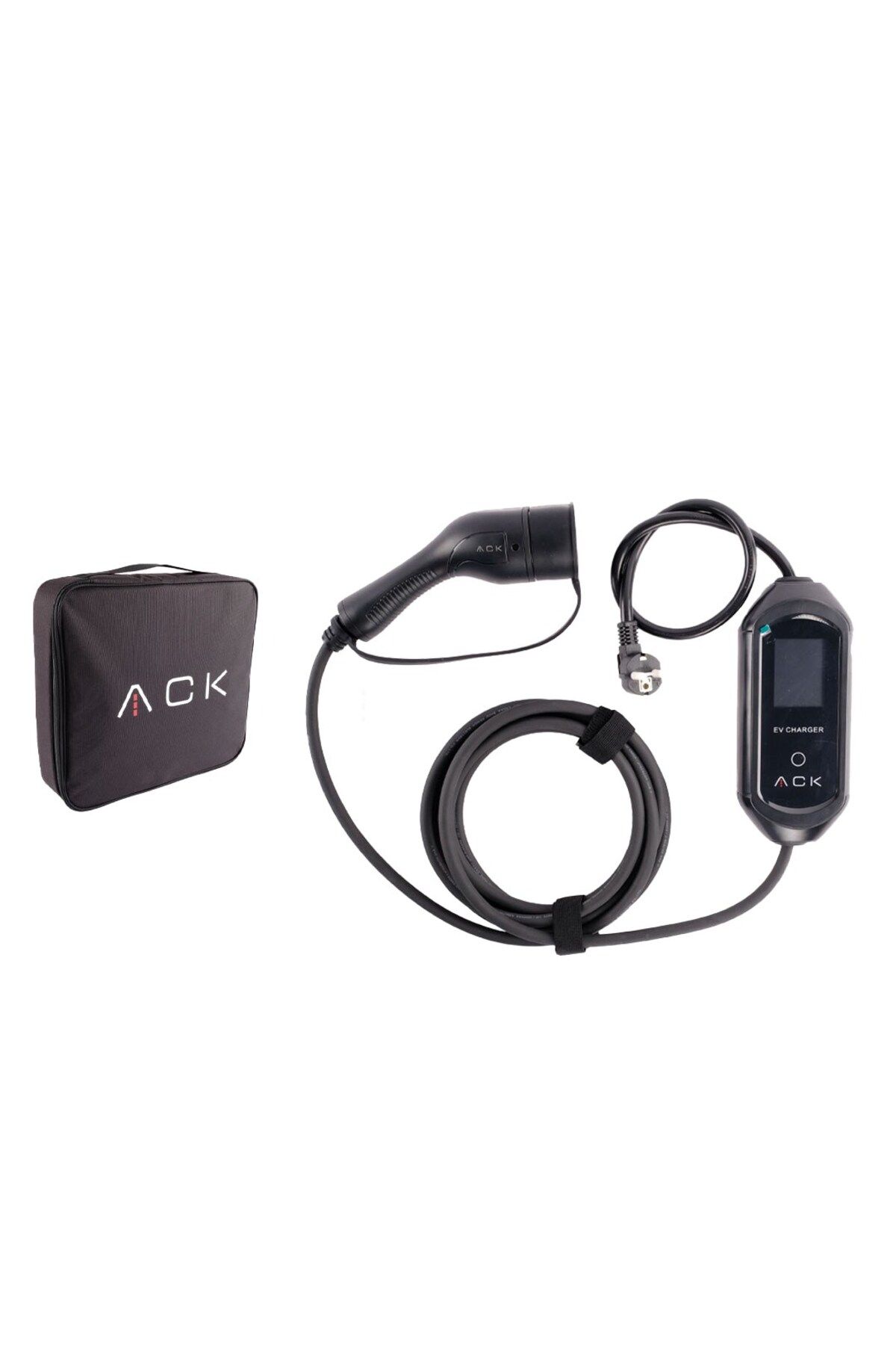 Ack Taşınabilir Elektrikli Araç Şarj Cihazı 16A 3,5 kW AE01-02021Uyumlu