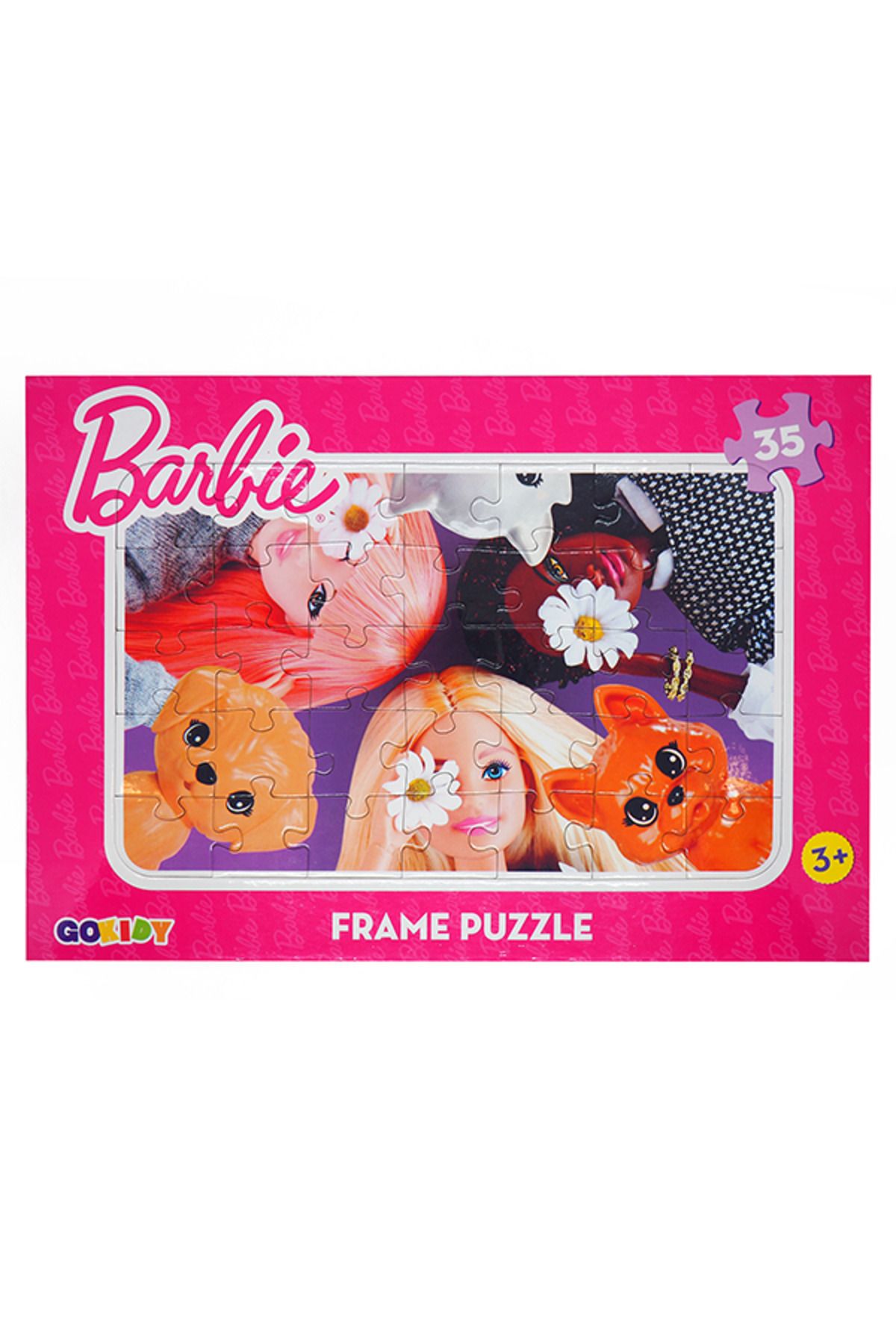 Barbie Frame Puzzle Minik Dostlar