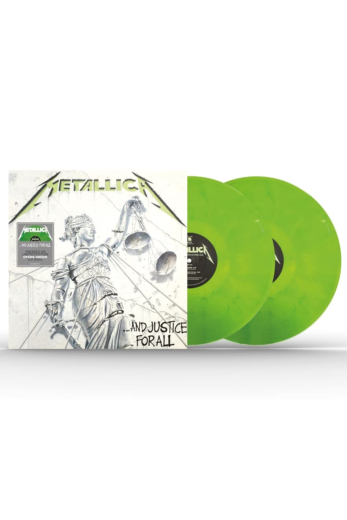 plakmarketi YABANCI PLAK - Metallica - And Justice For All (2 Yeşil LP)