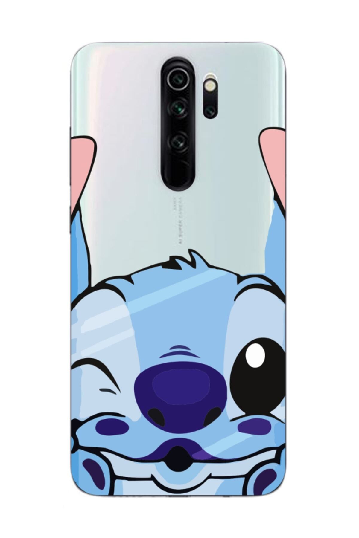 frondcase Redmi Note 8 Pro Stitch Şeffaf Telefon Kılıfı