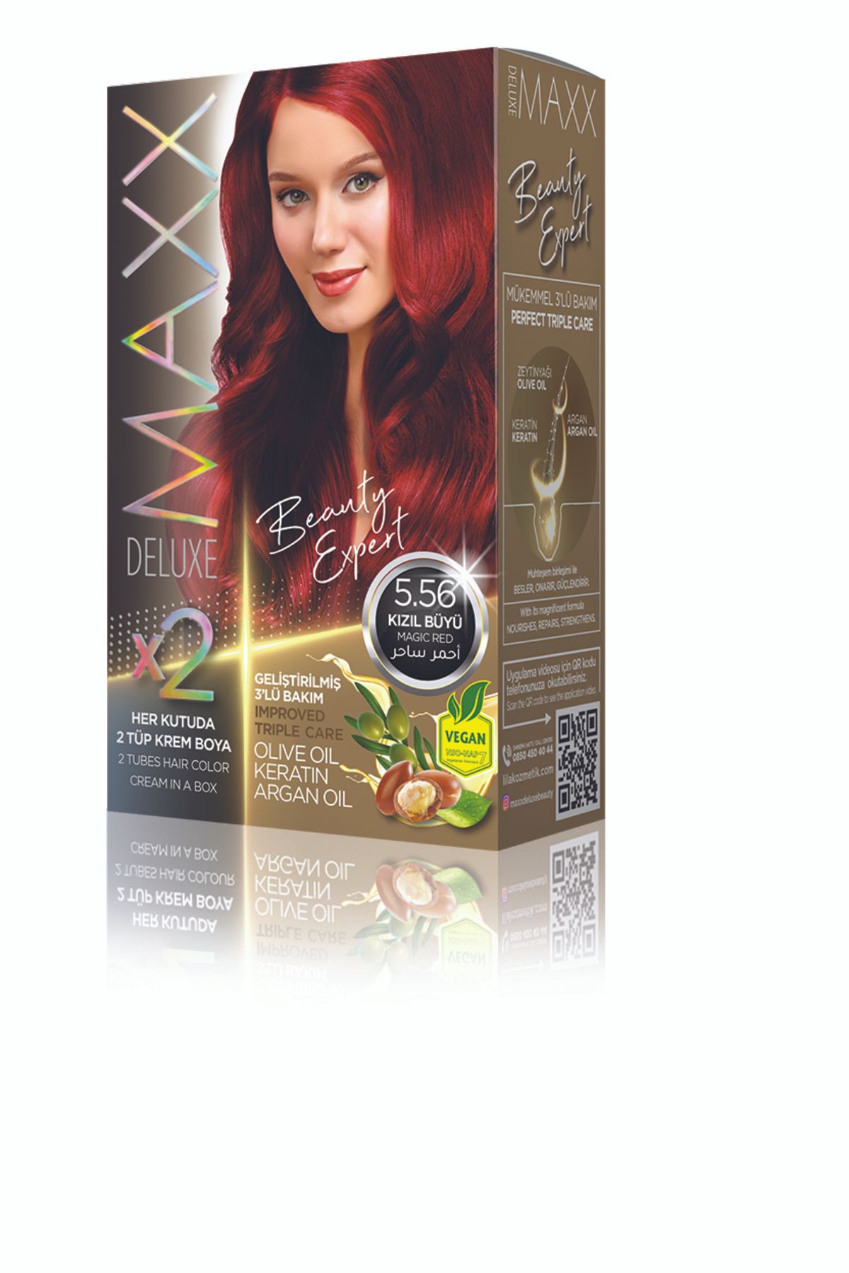 MAXX DELUXE Beauty Serıes Keratinli Kalıcı Saç Boyası Kutulardaki Şifre Ile Bmw 1.16 Çekilişine Katılmayı Unutma