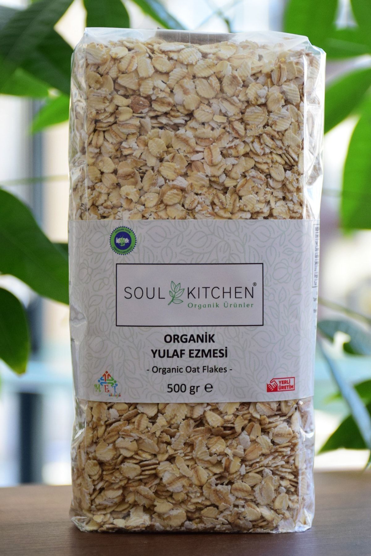 Soul Kitchen Organik Ürünler Organik Yulaf Ezmesi 500gr