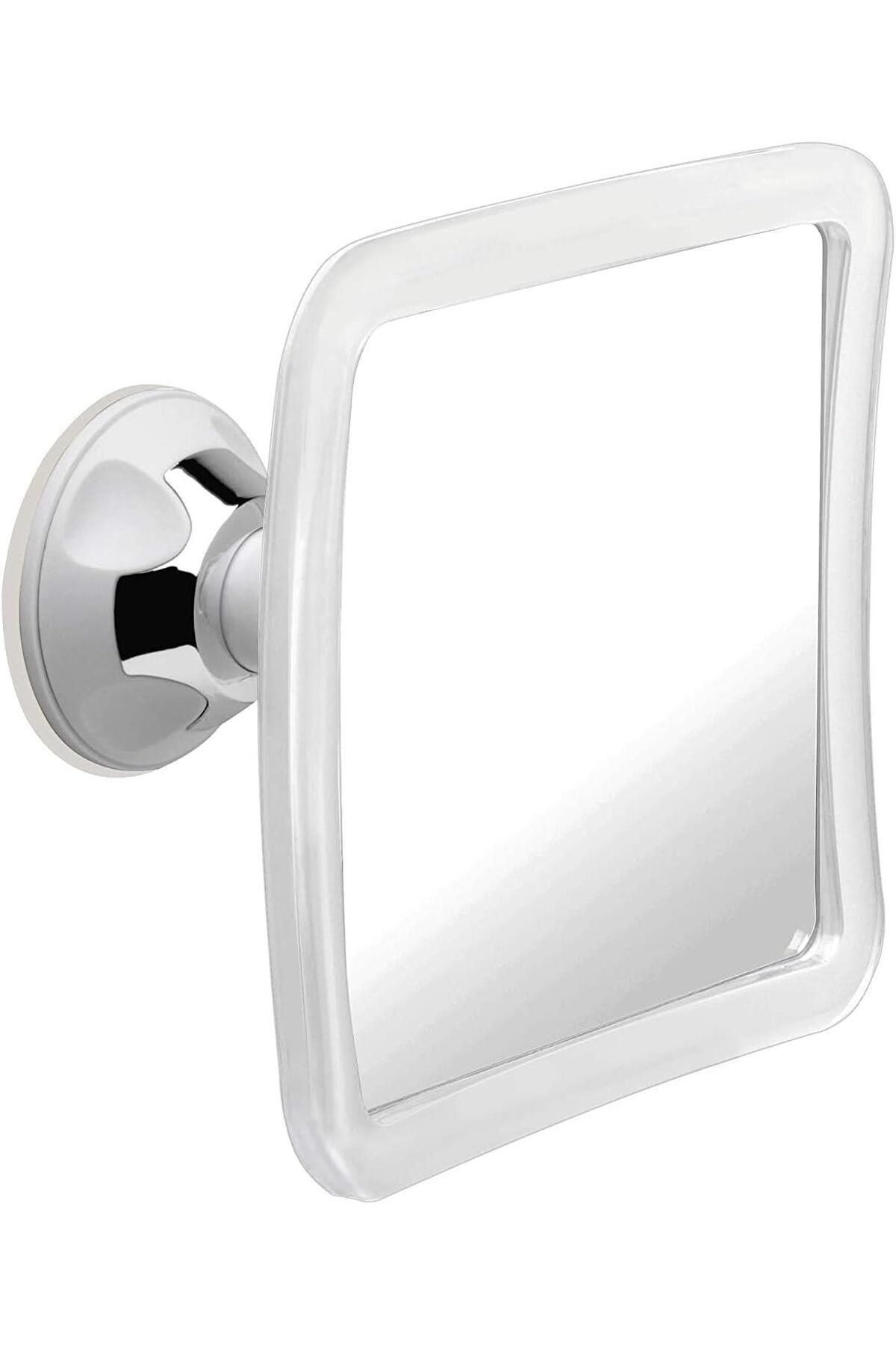 valkyrie 1. Kalite Duş Banyo Tuvalet Aynası 5x Yakınlaştırma - Buğu Önyeyici Vantuzlu 360 Derece Ayn