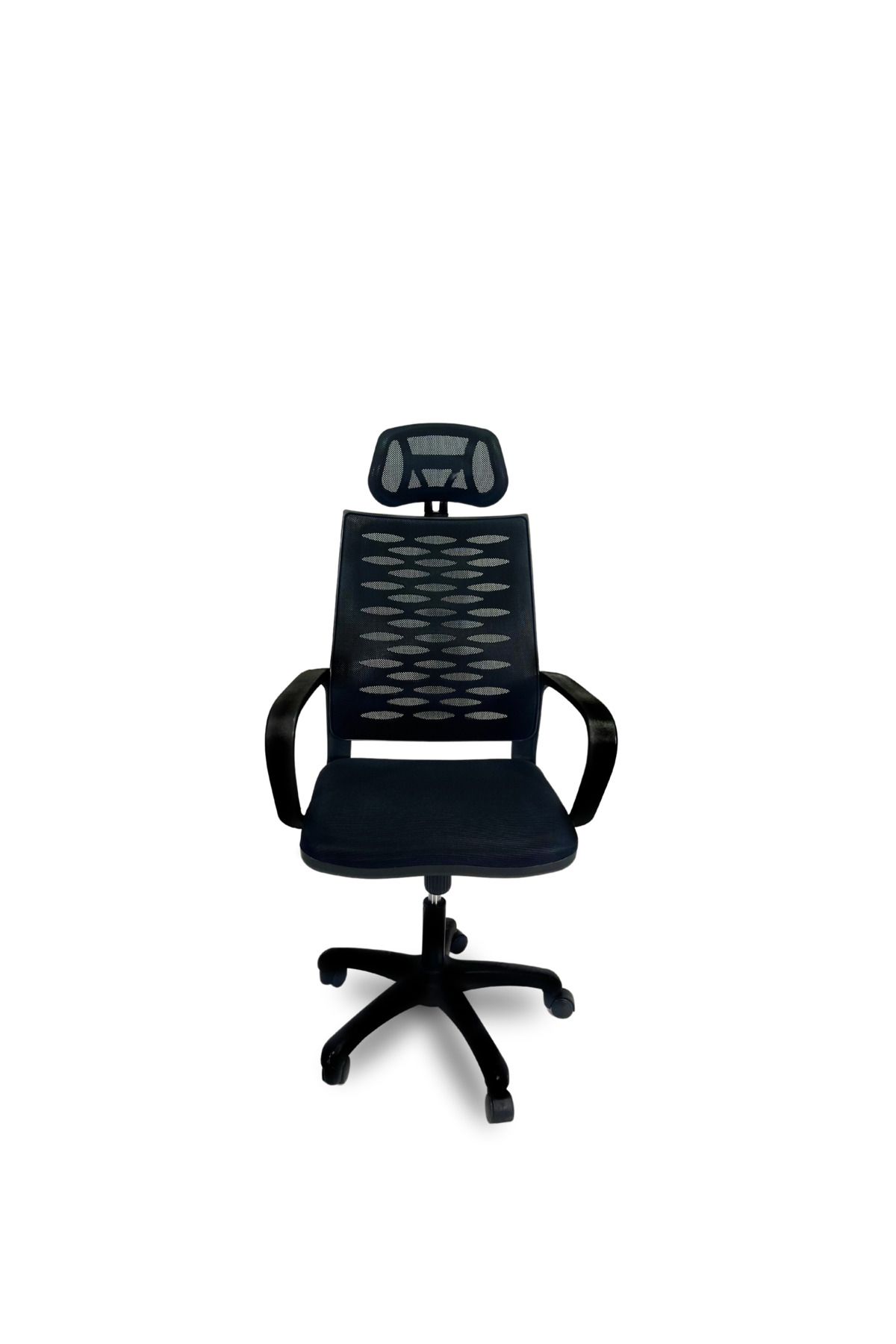 BİLGİ BÜRO MOBİLYALARI Ofis Sandalyesi Fileli Yönetici Müdür Koltuğu Döner Sandalye Fileli Sandalye Fileli Siyah