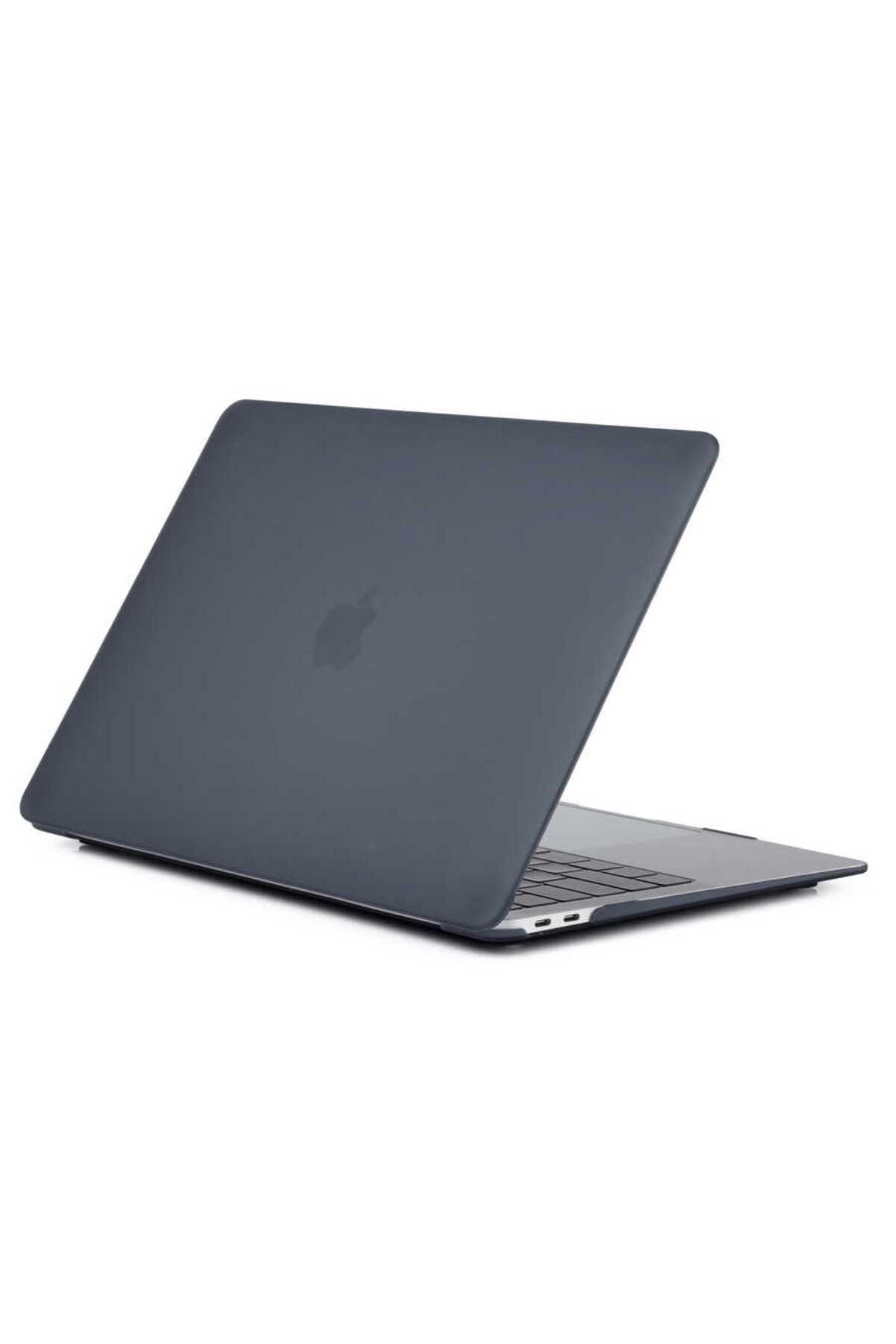 UnDePlus Apple Macbook Air 13.6" 2024 M3 M2 A3113 A2681 Kılıf Kristal Ön Arka Şeffaf Kapak