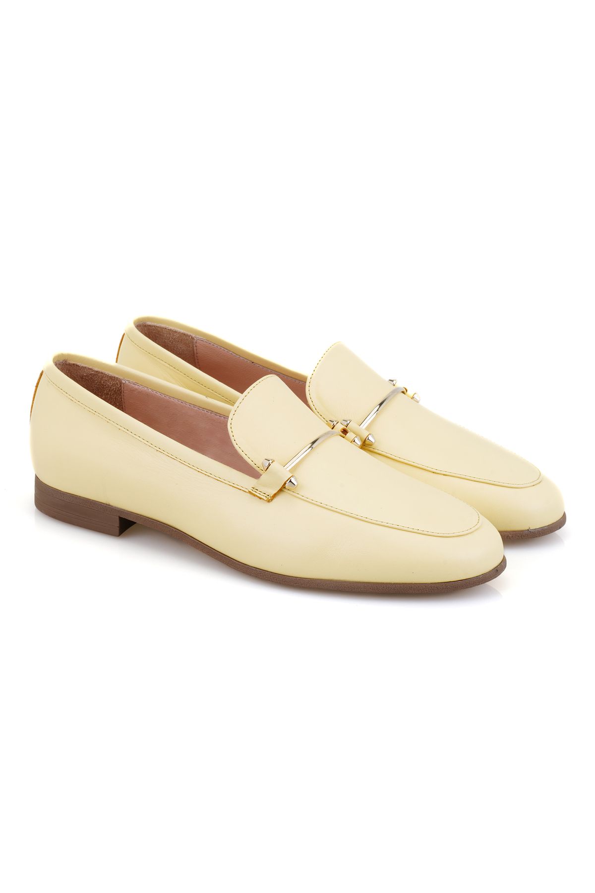 Desa Janice Sarı Kadın Deri Günlük Ayakkabı