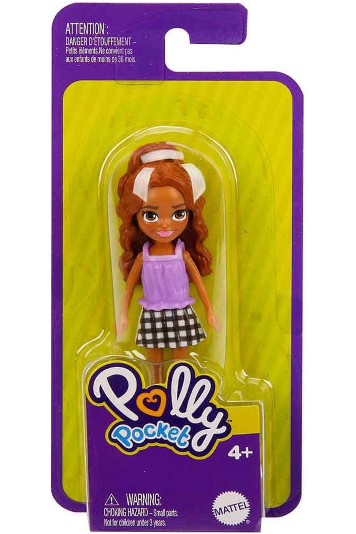 Polly Pocket Doll Oyuncak Bebek Main Character Dolls Poly Toy Brunette Black Blonde Blue Purple Pink