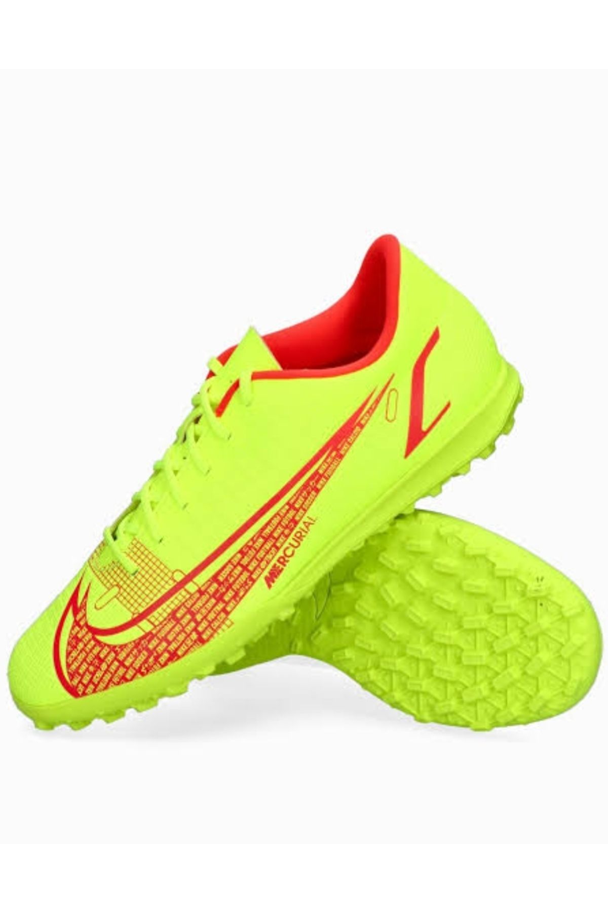 Nike Mercurial Vapor 14 Club Tf Unisex Halı Saha Ayakkabısı CV0985-760(dar kalıptır)