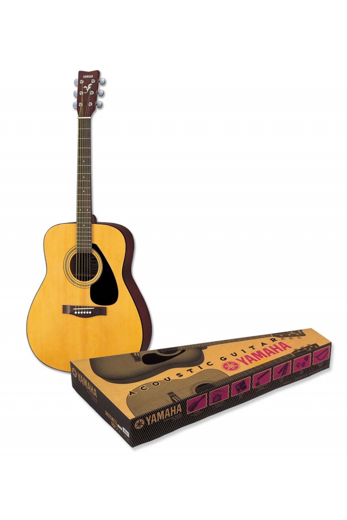 Yamaha F310p2 Akustik Gitar Seti Natural