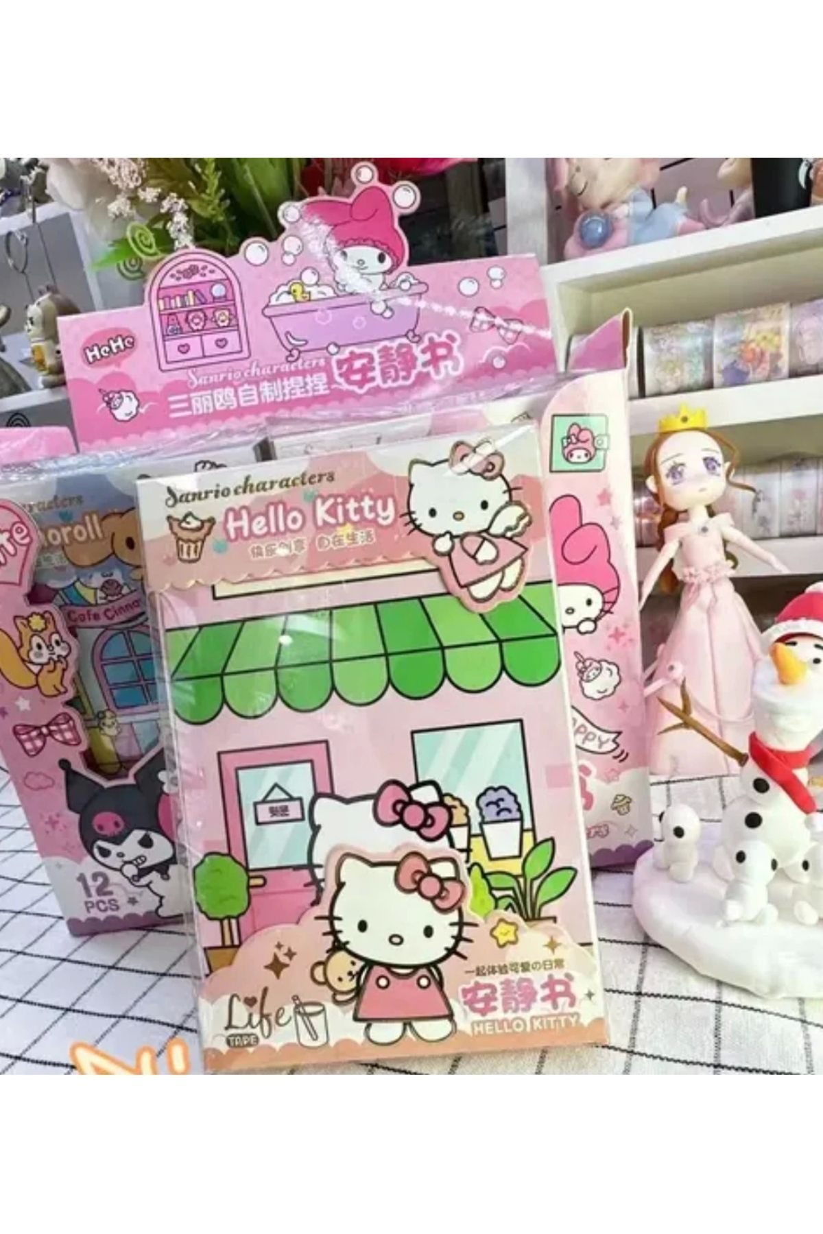 Kumik Sanrio Karakterleri Quiet Book Hello Kitty
