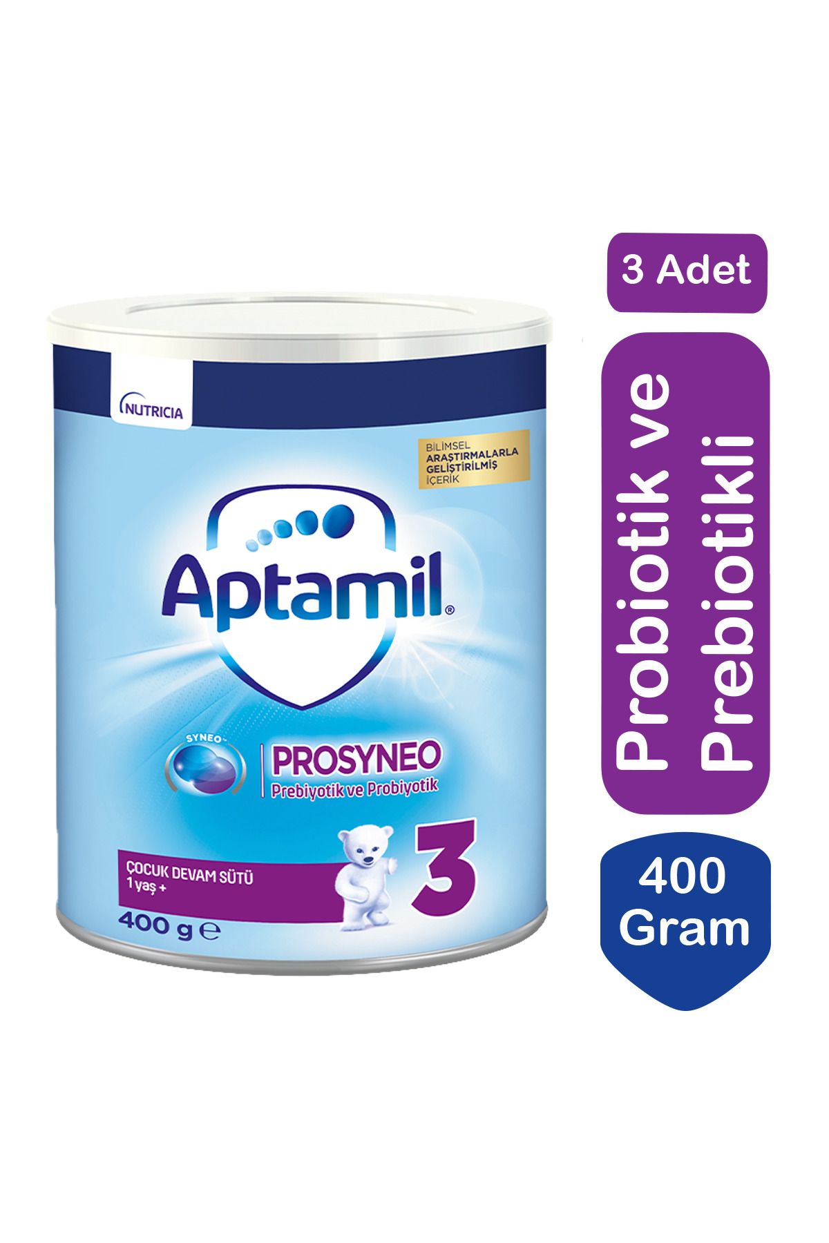 Aptamil Prosyneo 3 Devam Sütü 400 Gr 3 lü Paket