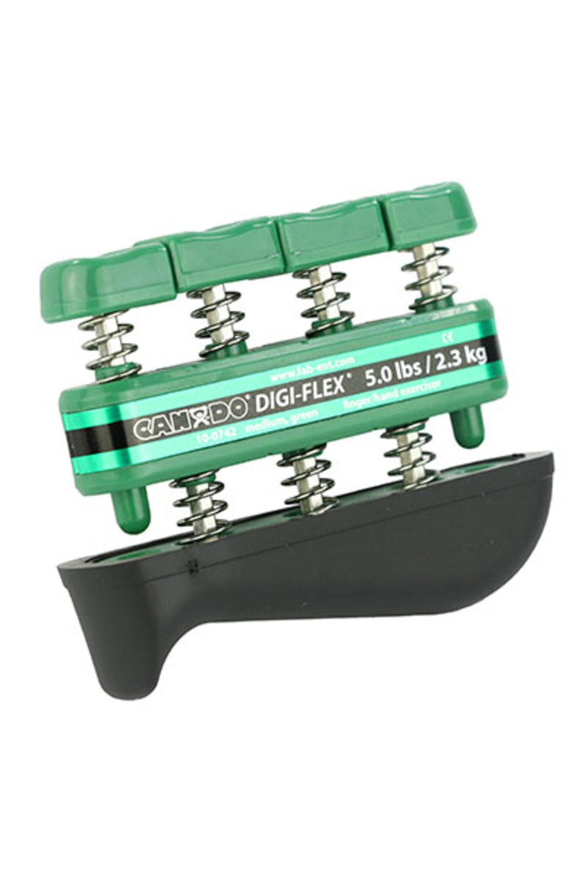 Libor CanDo® Digi-Flex® Hand Exerciser - Green, Medium - Finger (5.0 lb) / hand (16.0 lb)10-0742