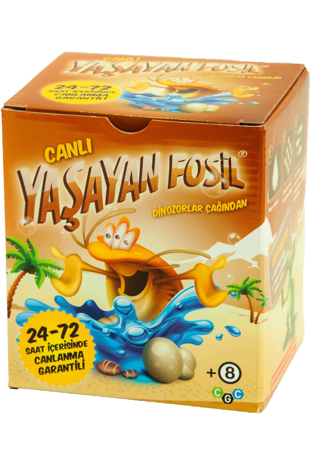 Yaşayan Fosil Dinazorlar Çağından Canlılar Yaşayan Fosil Canlı Triops Yetiştirme Kiti