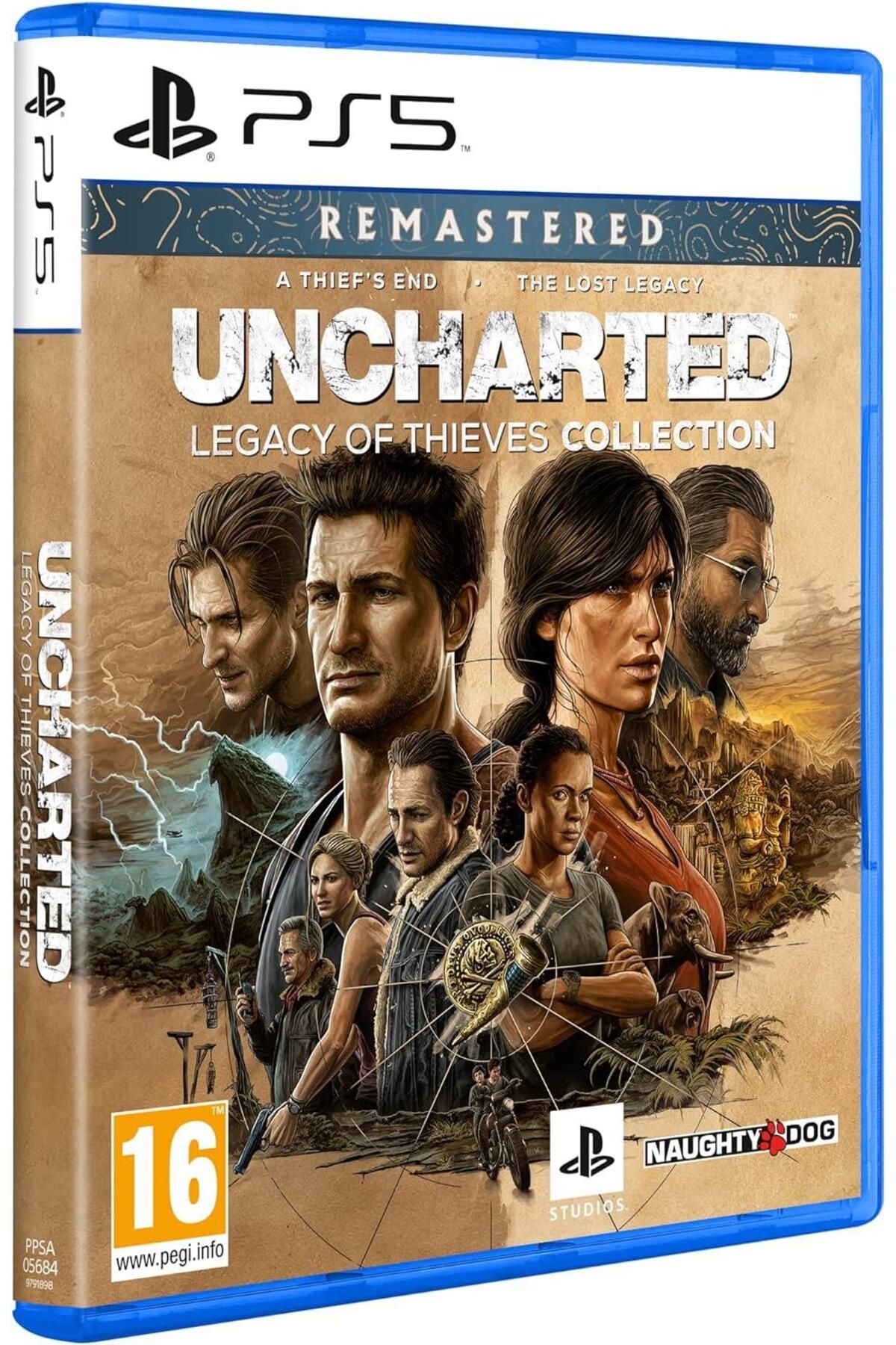 Naughty Dog Uncharted Legacy Of Thieves Collection Remastered Ps5 Oyun
