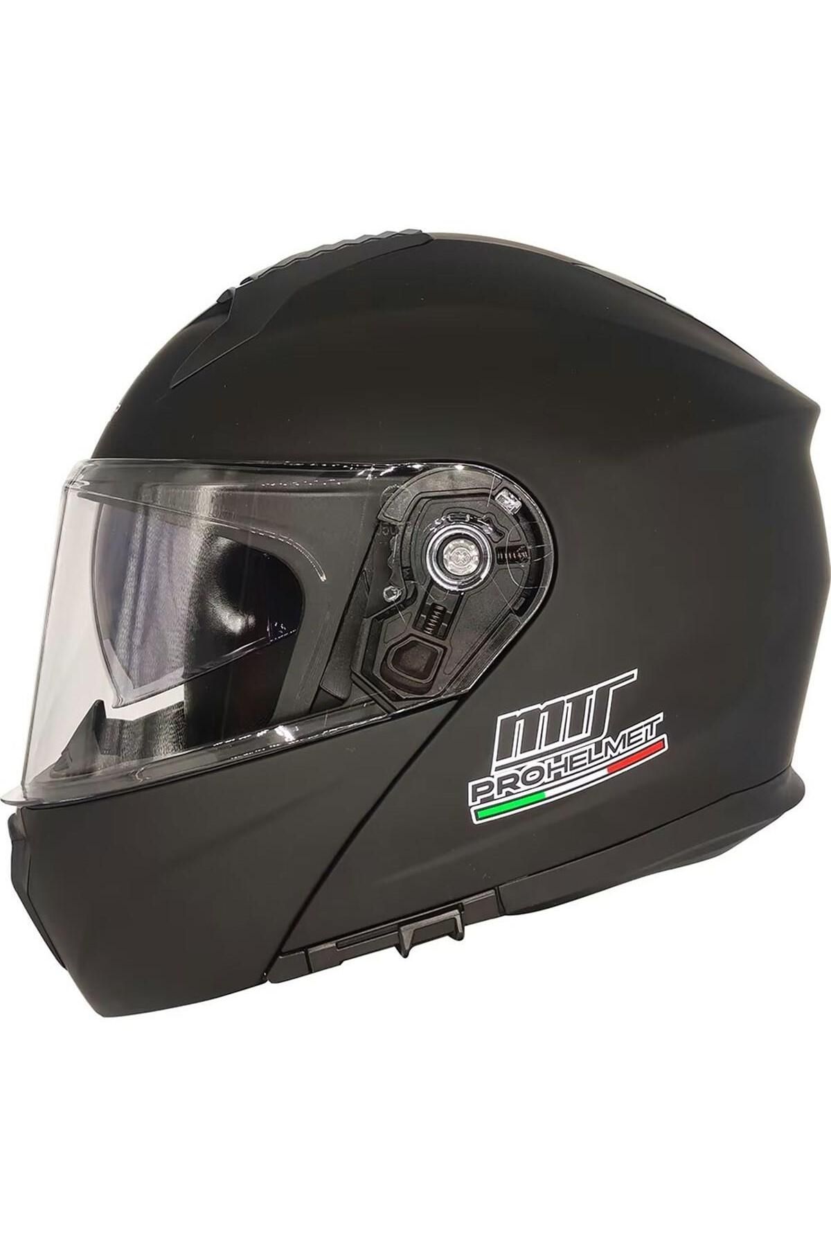 PRO HELMETS Mts Pro Helmets M-966 Çene Açılır Kask